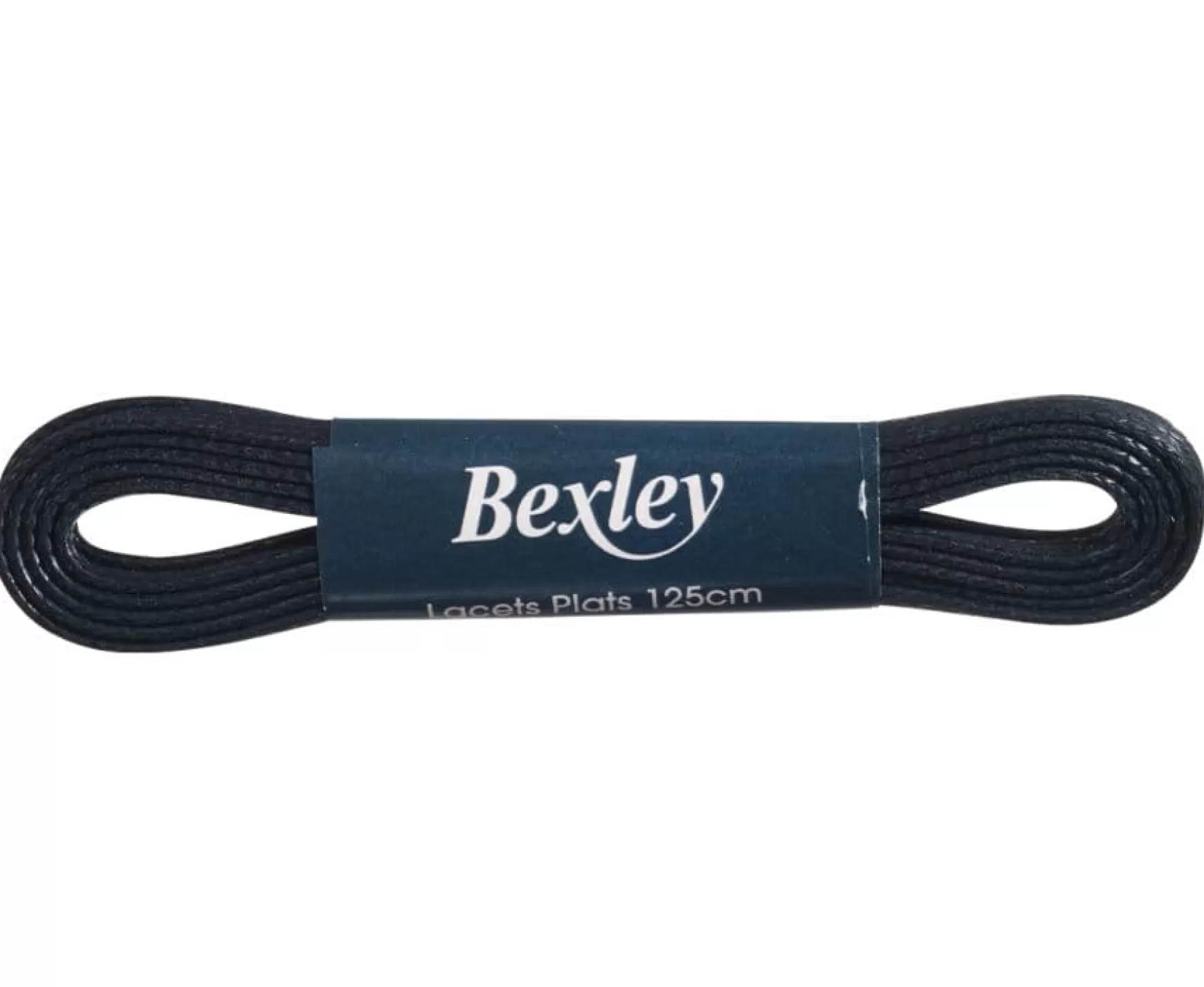 Bexley | 2 Pairs Of Black Shoelaces For Men'S Trainers Blackblack With Black Waistband