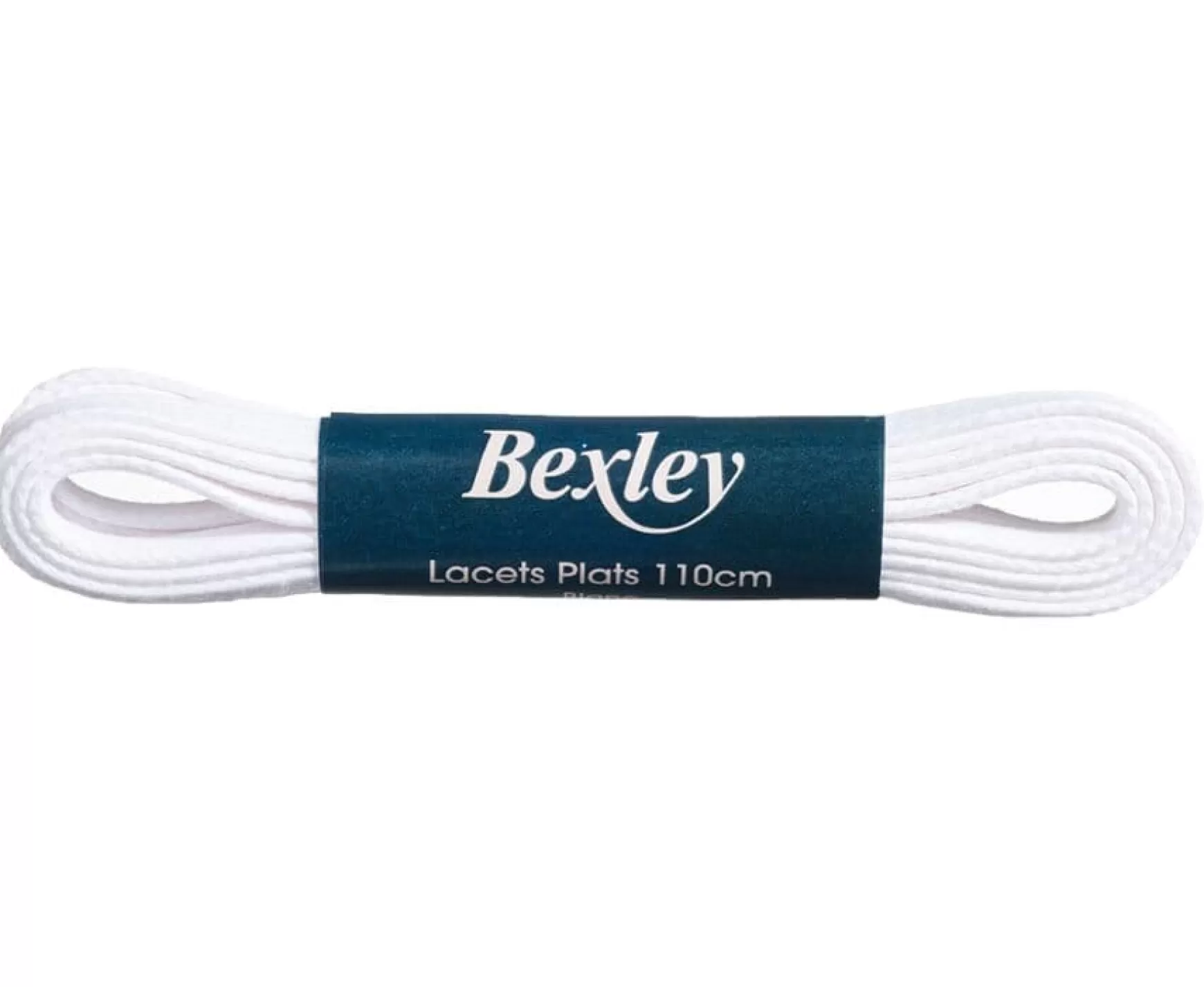 Bexley | 2 Pairs Of Shoelaces For Leather Trainers White