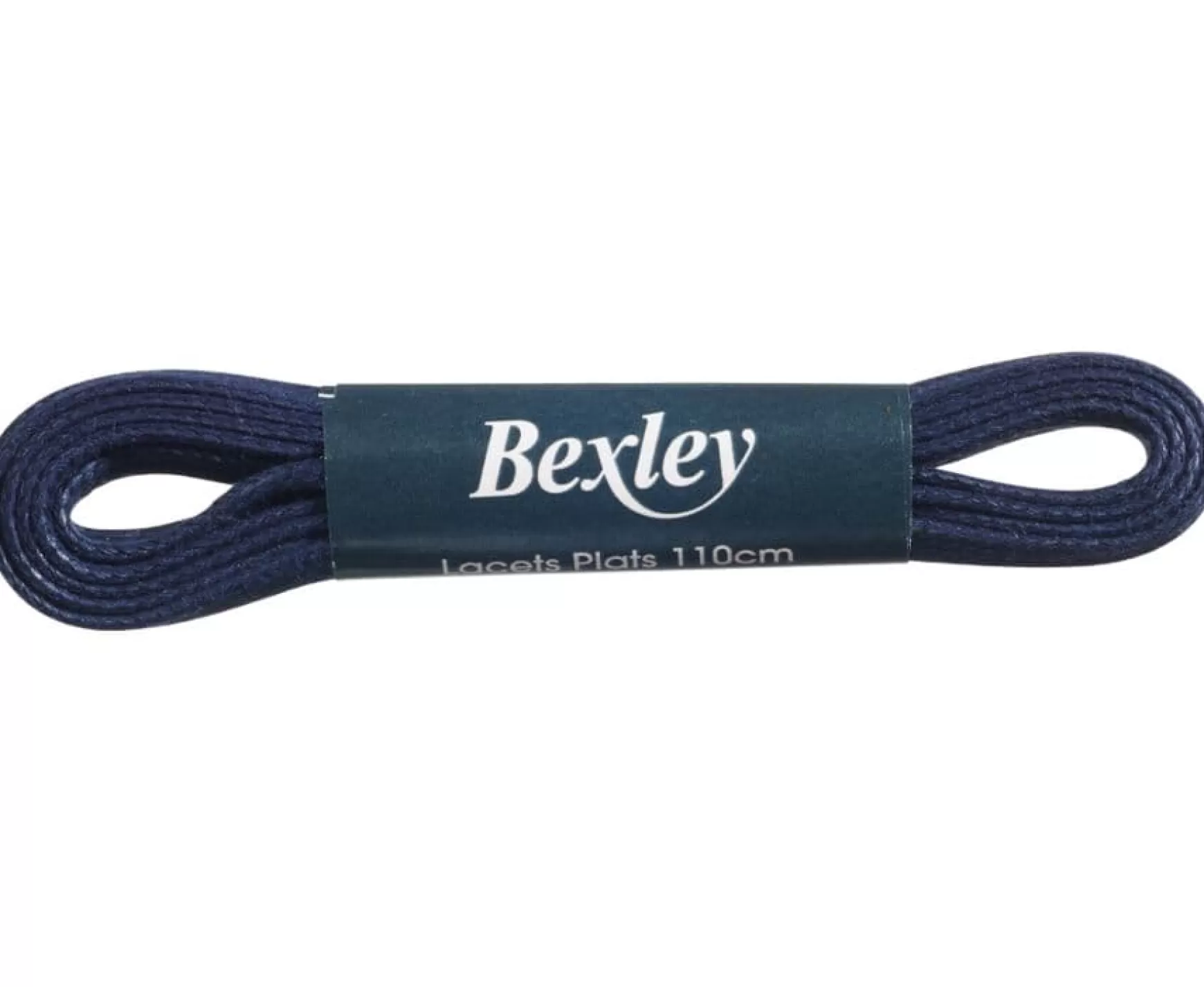 Bexley | 2 Pairs Of Shoelaces For Leather Trainers Navy