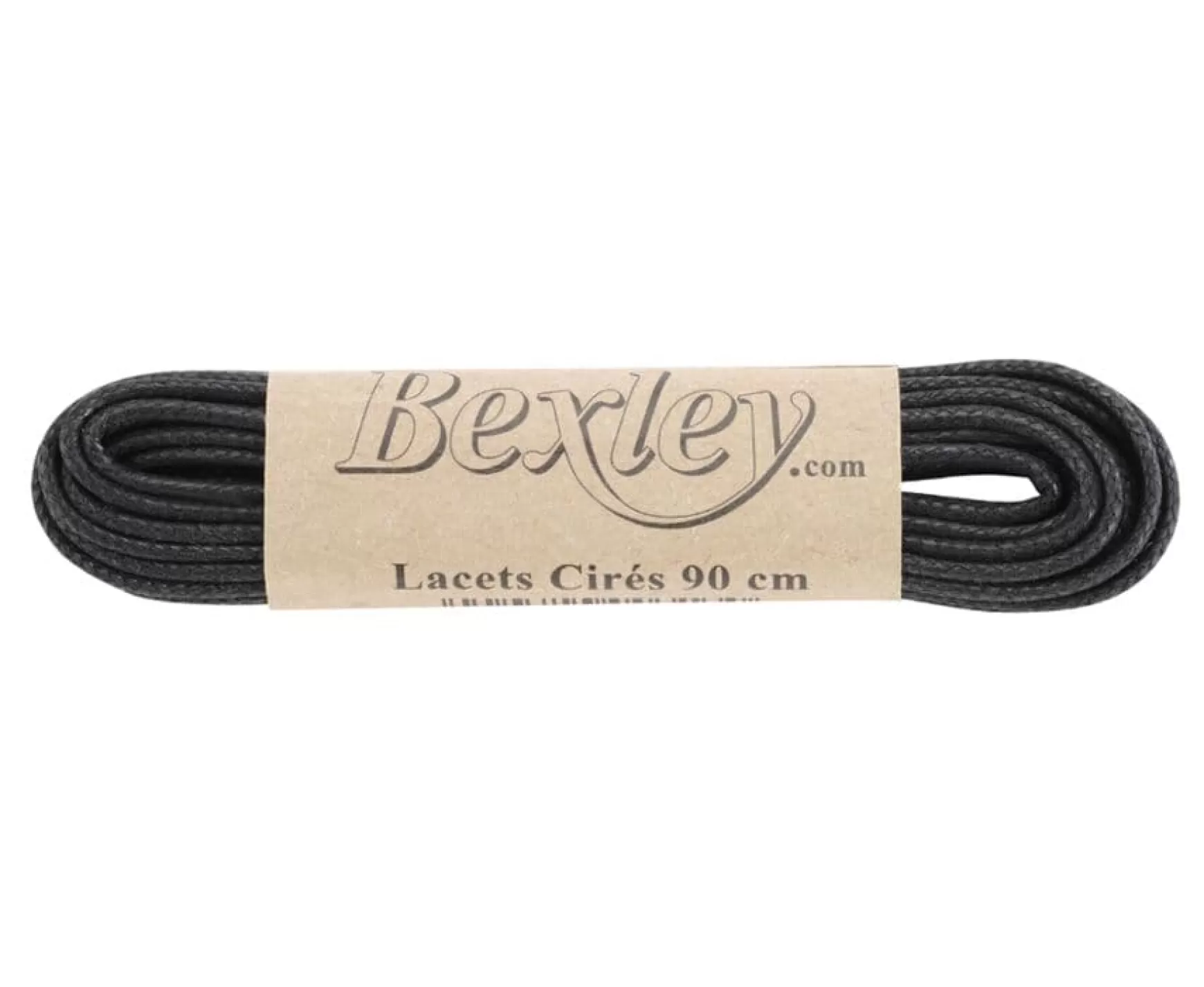 Bexley | 3 Pairs Of Black Shoelaces For Men'S Boots Blackblack With Black Waistband