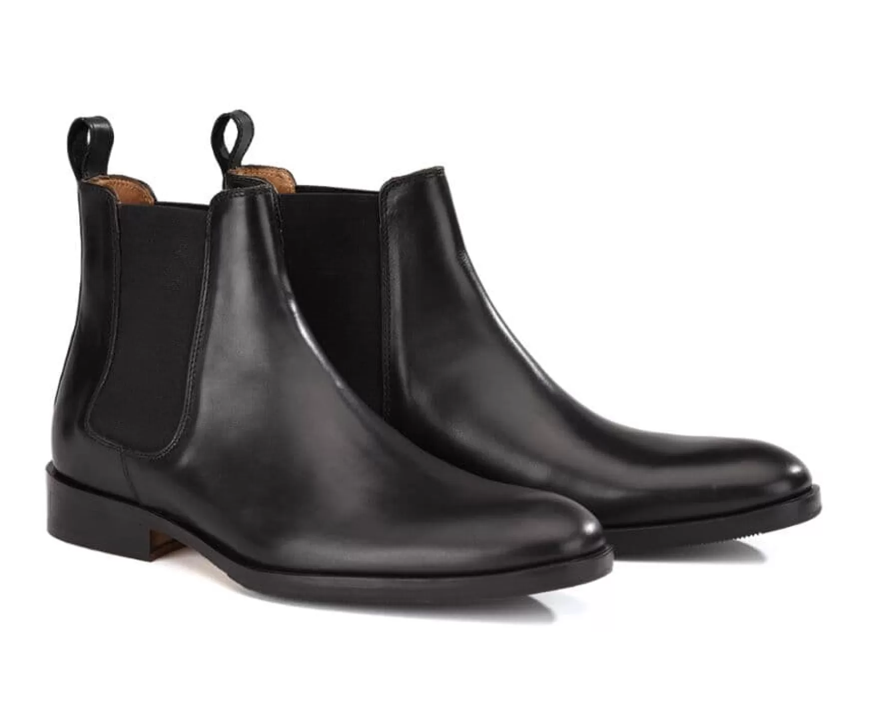 Bexley Chelsea Boots | Black Chelsea Boots Dawson Ii Patin Blackblack With Black Waistband