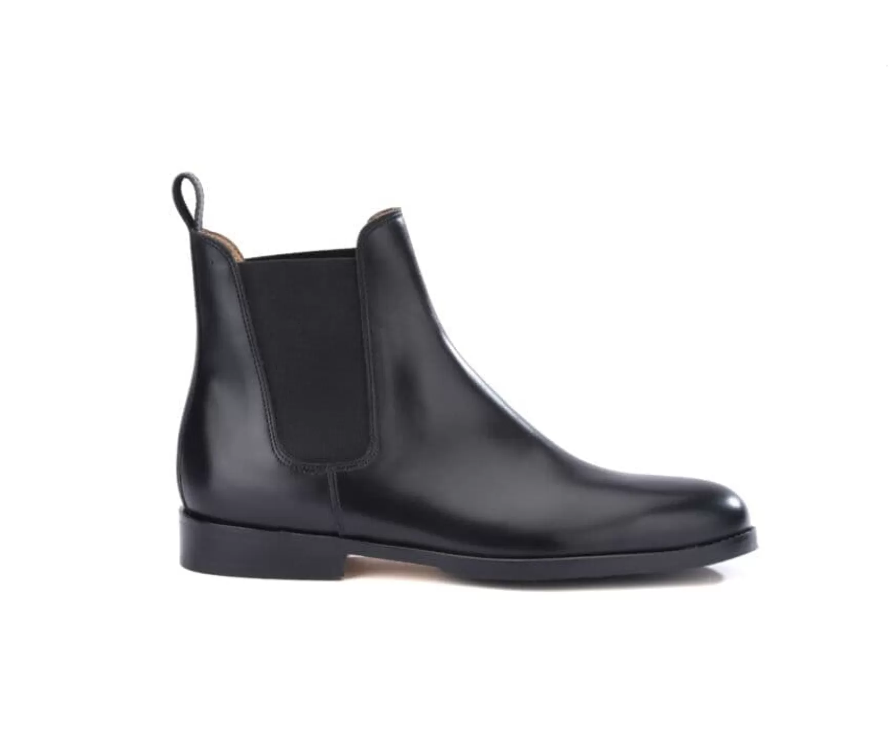 Bexley Boots Shoes | Black Chelsea Boots Flager Patin Blackblack With Black Waistband