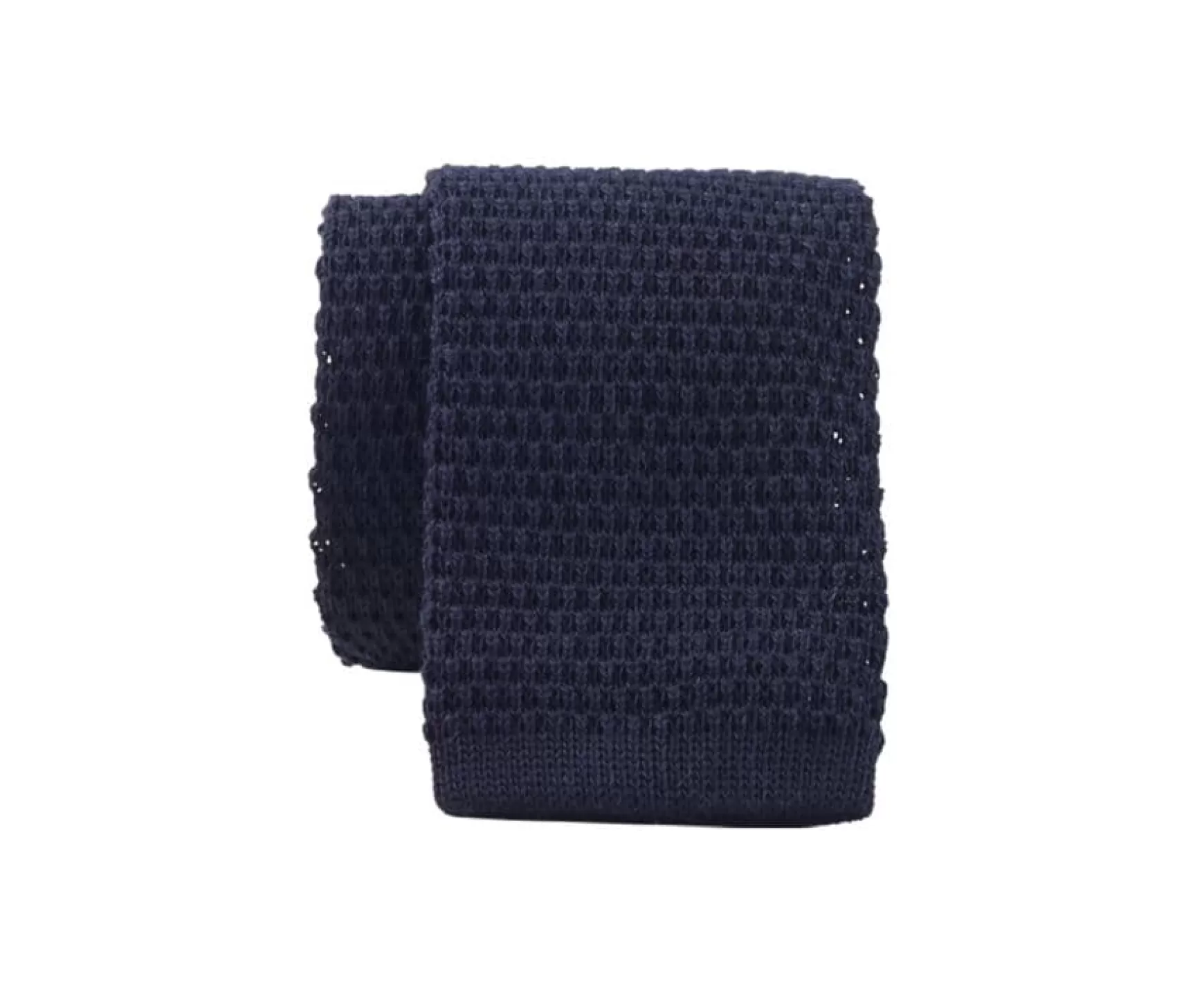 Bexley | Black Knitted Cotton Tie Blackblack With Black Waistband