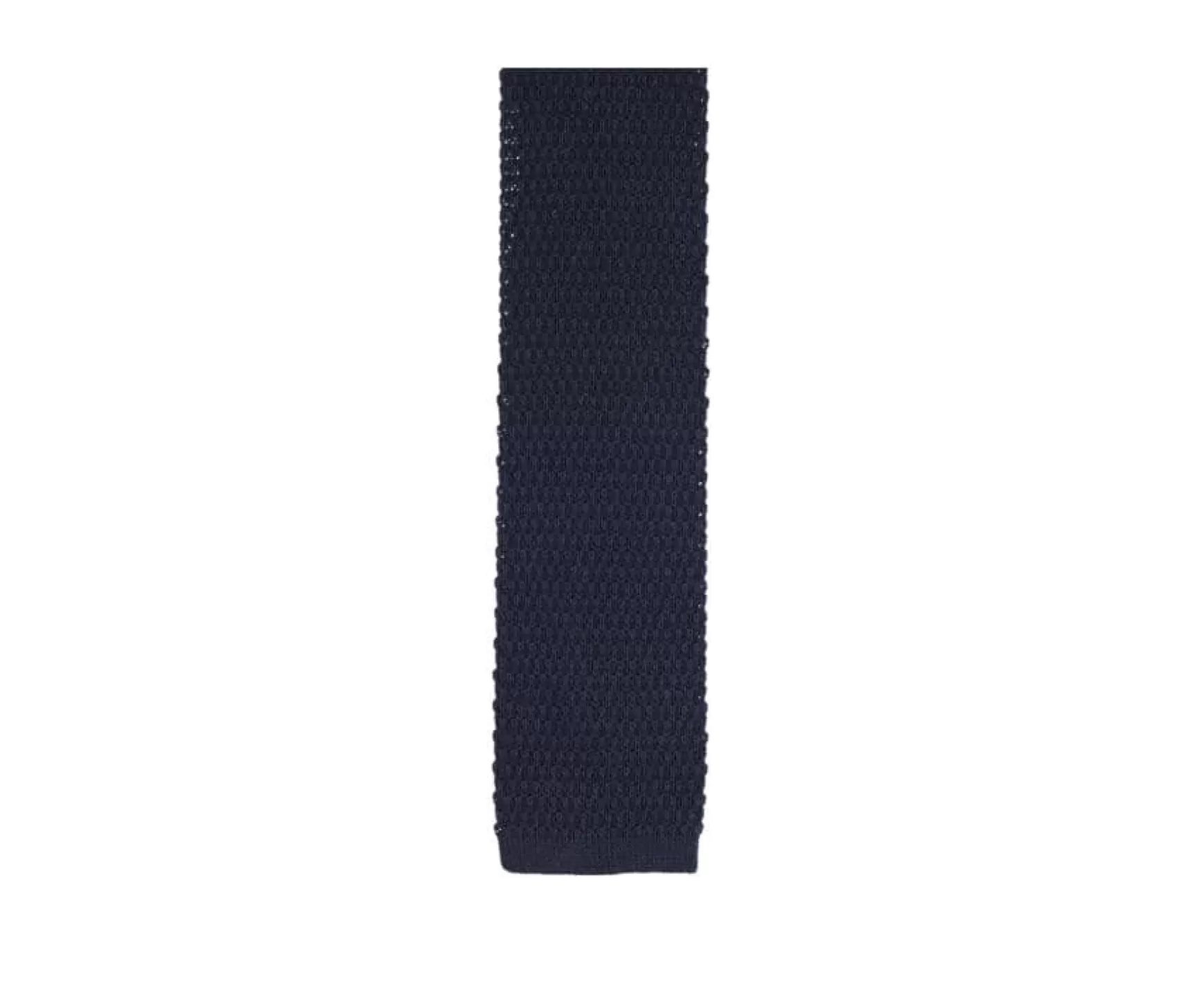 Bexley | Black Knitted Cotton Tie Blackblack With Black Waistband