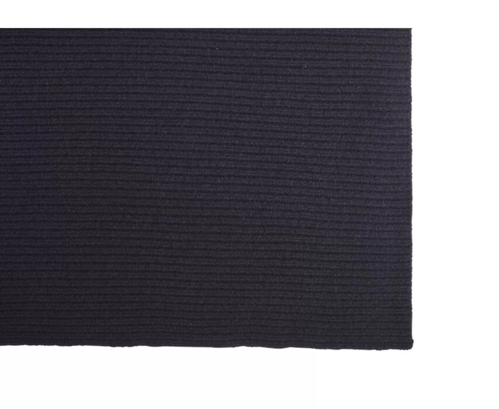 Bexley | Black Lambswool Scarf | Blackblack With Black Waistband