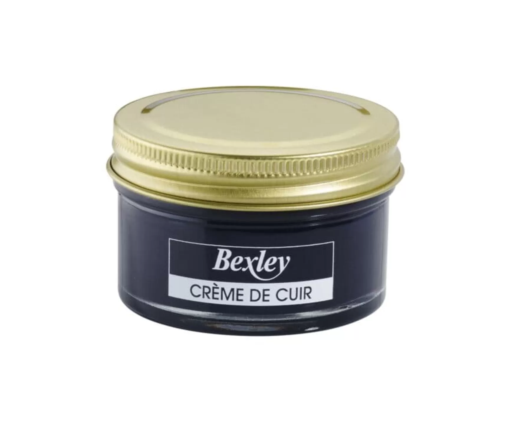 Bexley | Black Leather Shoe Polish Blackblack With Black Waistband