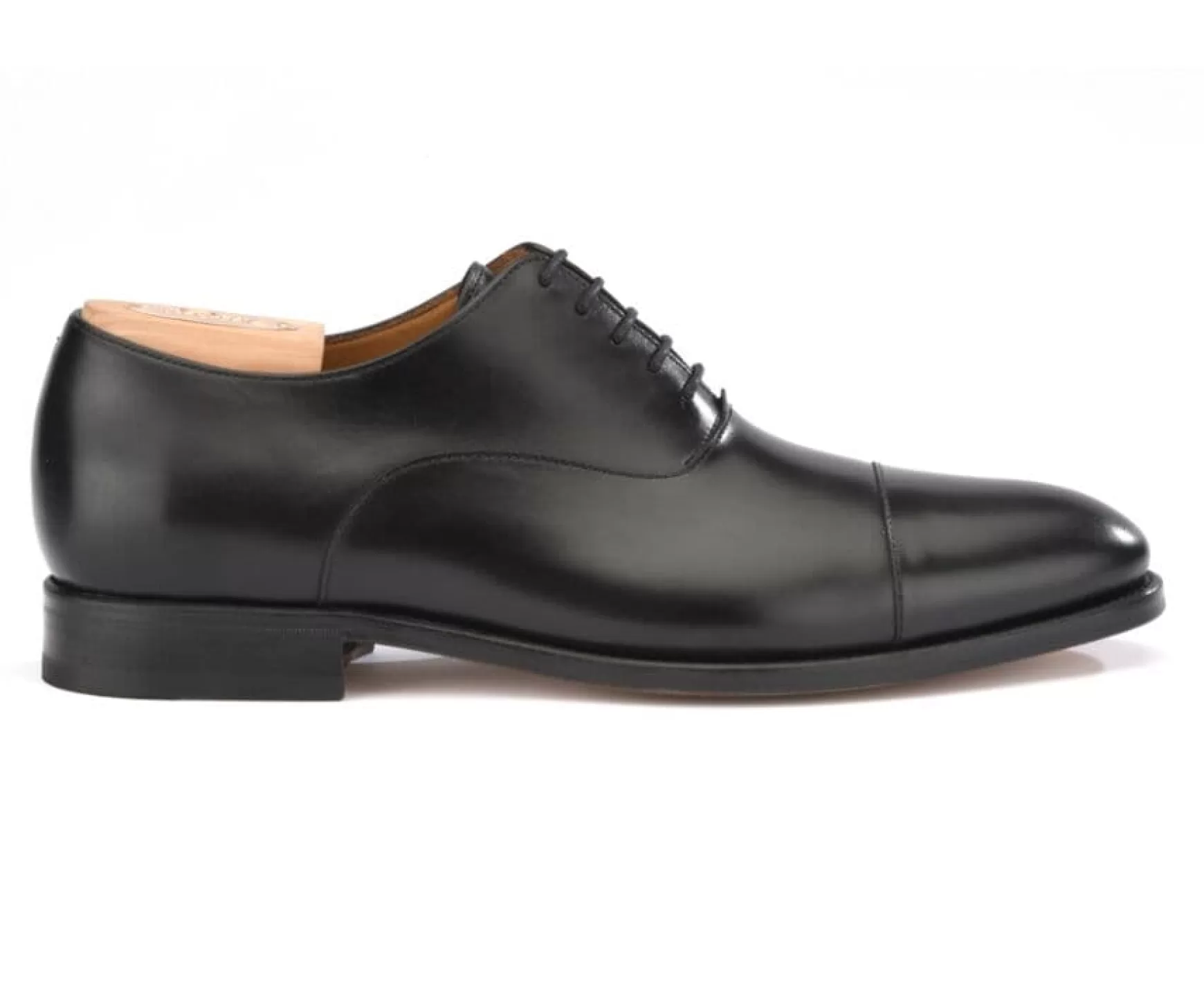 Bexley Oxford Shoes | Black Oxford Shoes - Leather Outsole Winford Blackblack With Black Waistband