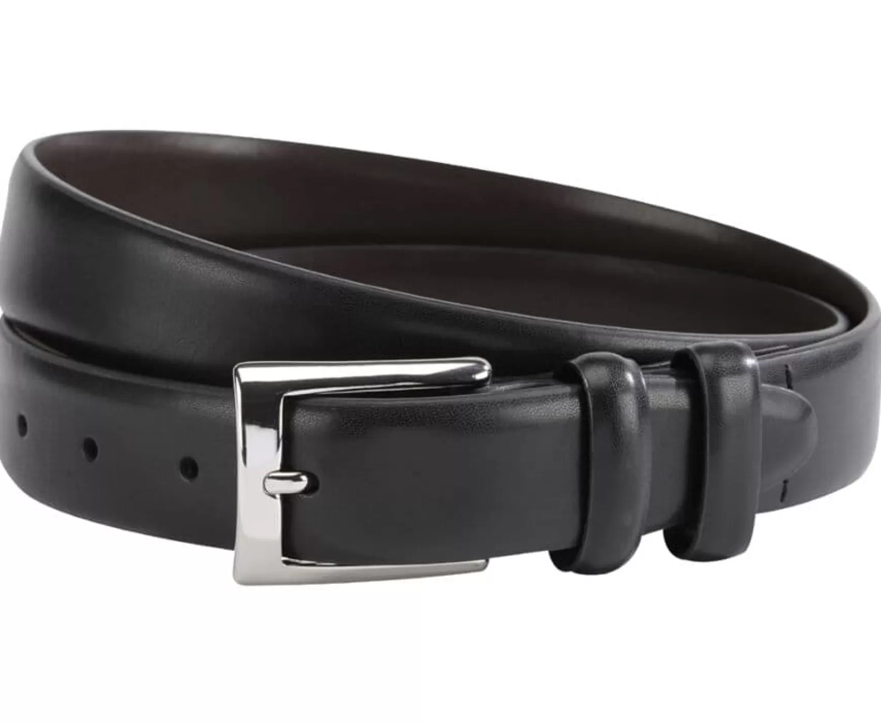 Bexley | Black Suit Belt For Men Ramsgate Silver Blackblack With Black Waistband