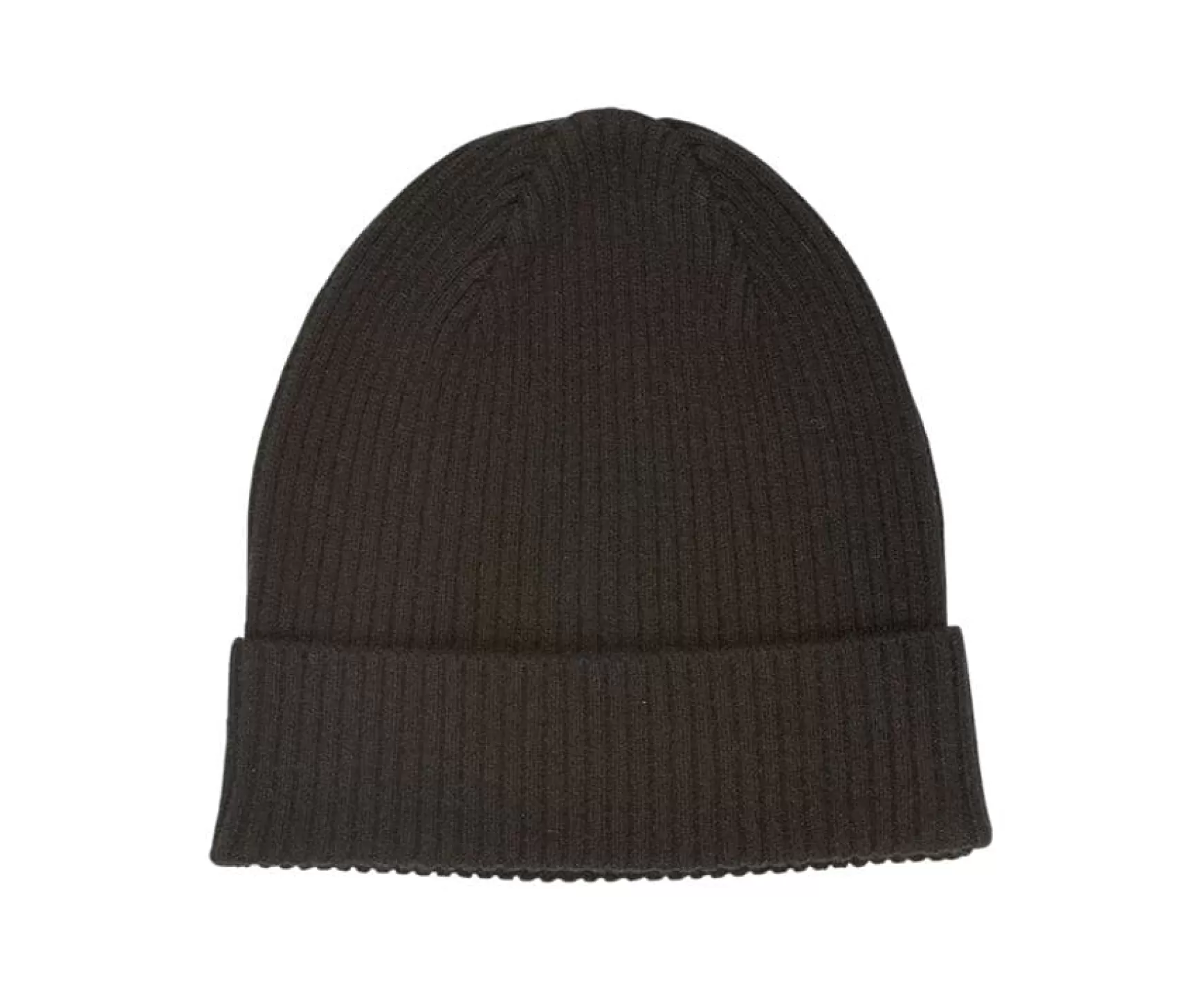 Bexley | Black Wool Beanie Hat Benneth Blackblack With Black Waistband