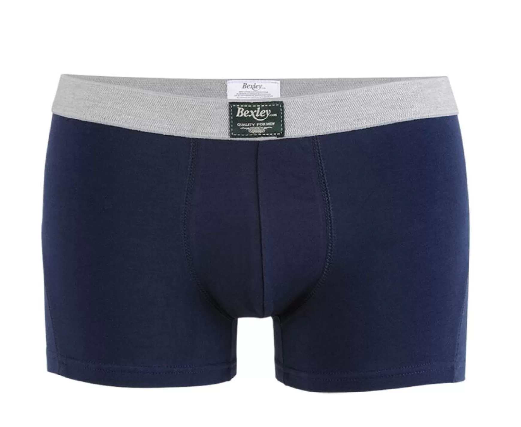 Bexley | Box Of 2 Men'S Boxers Shorts Elliot Navy