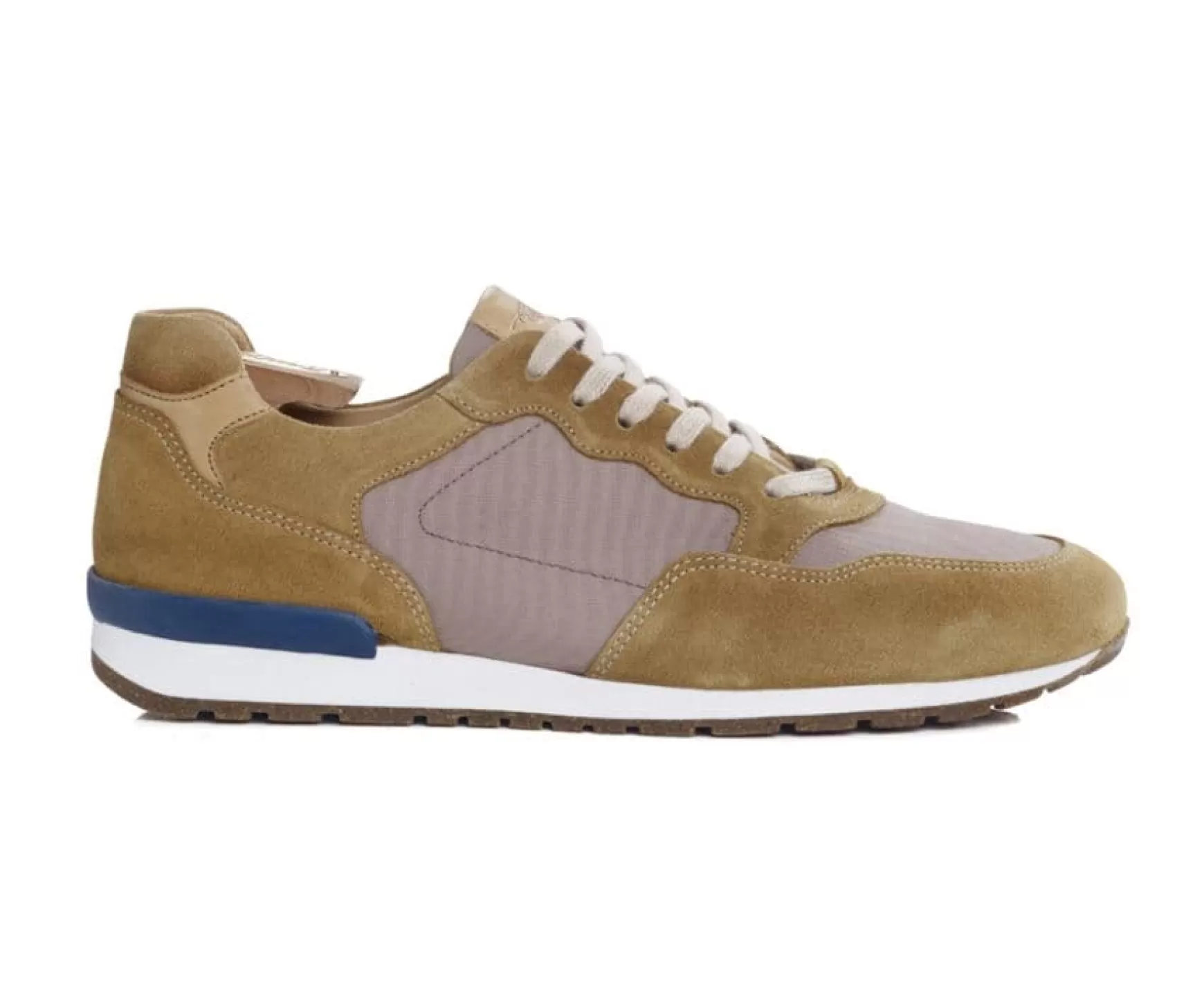 Bexley Trainers & Sneakers | Camel Suede Leather Trainers Canberra Ii Velours Camel