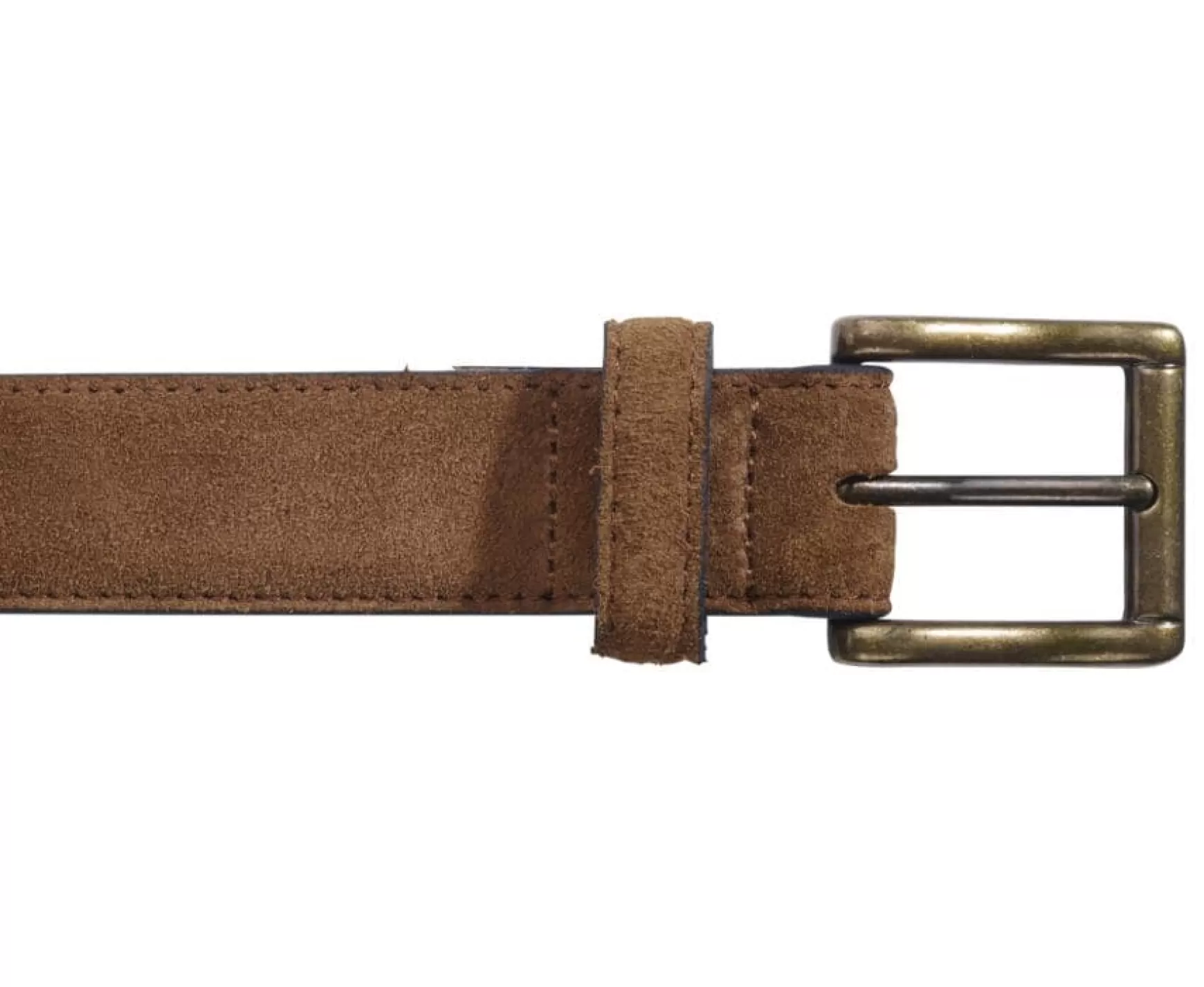 Bexley | Caramel Suede Belt For Men Harrowgate Toffy Suede