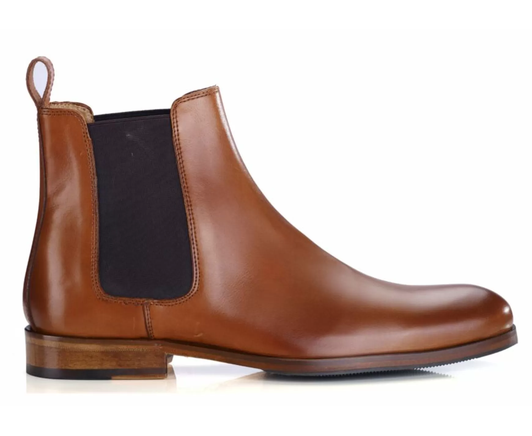 Bexley Boots Shoes | Chelsea Boots Dawson Ii Patin Patina Cognac