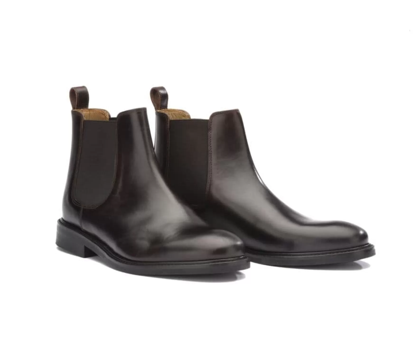 Bexley Comfort Shoes | Chelsea Boots Fangler Gomme City Chocolate