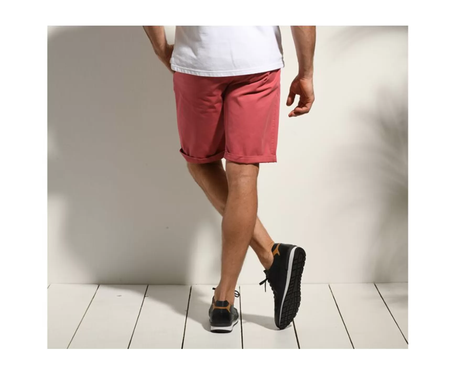 Bexley Chino Shorts | Chino Shorts Barry Raspberry