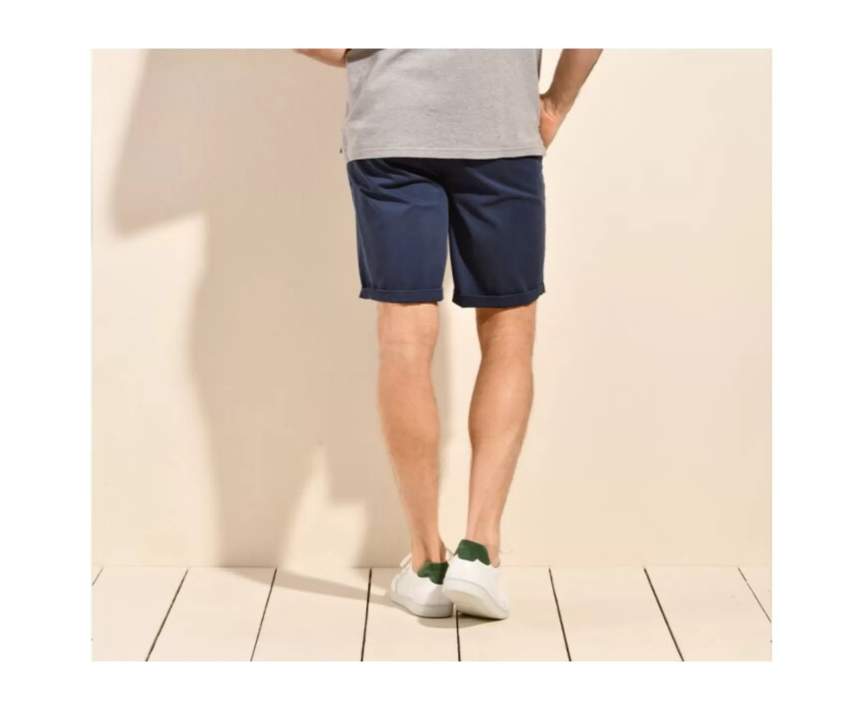 Bexley Chino Shorts | Chino Shorts Barry Navy Denim