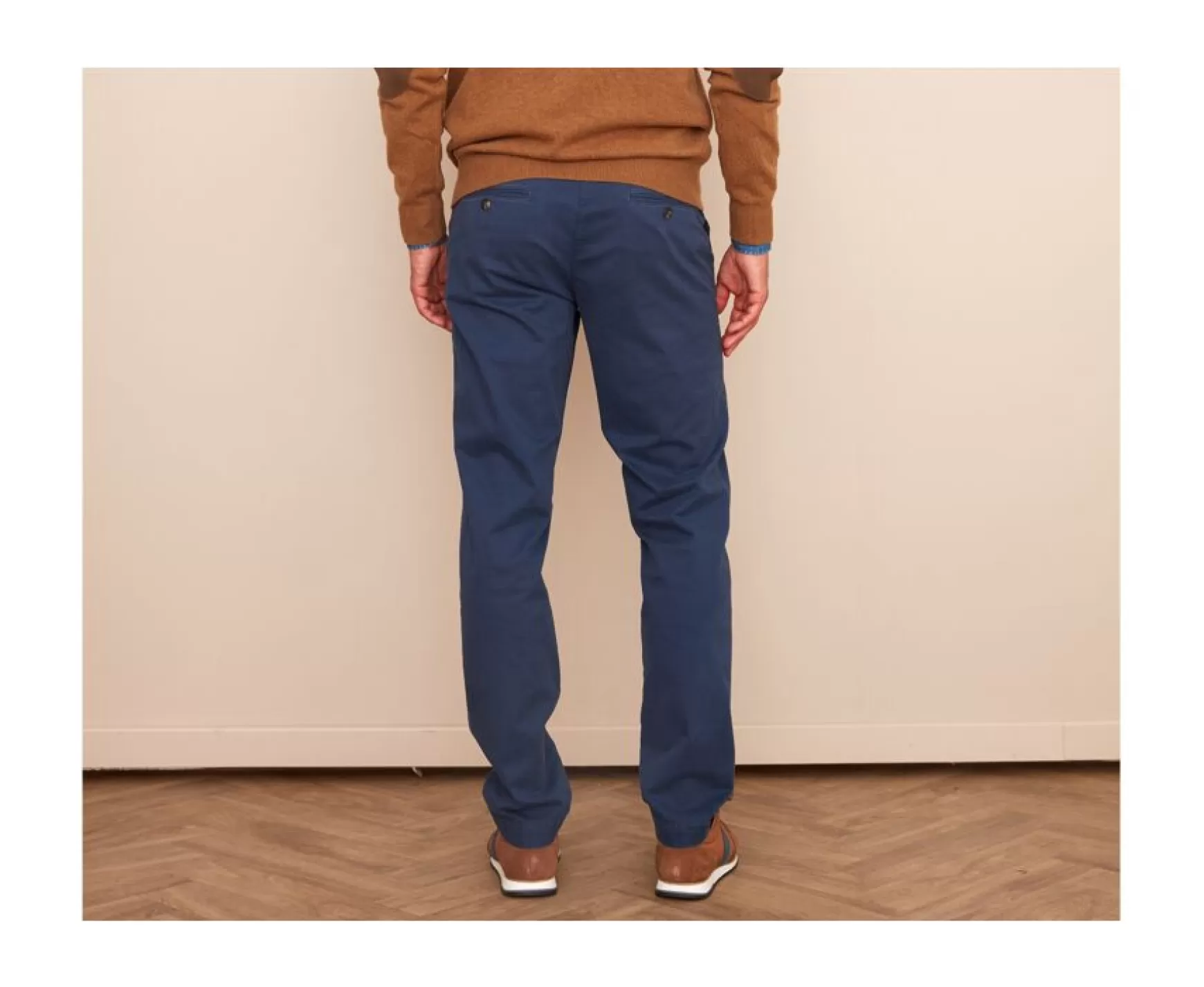 Bexley Standard Fit | Chino Trousers For Men Jerry Ii Navy Denim