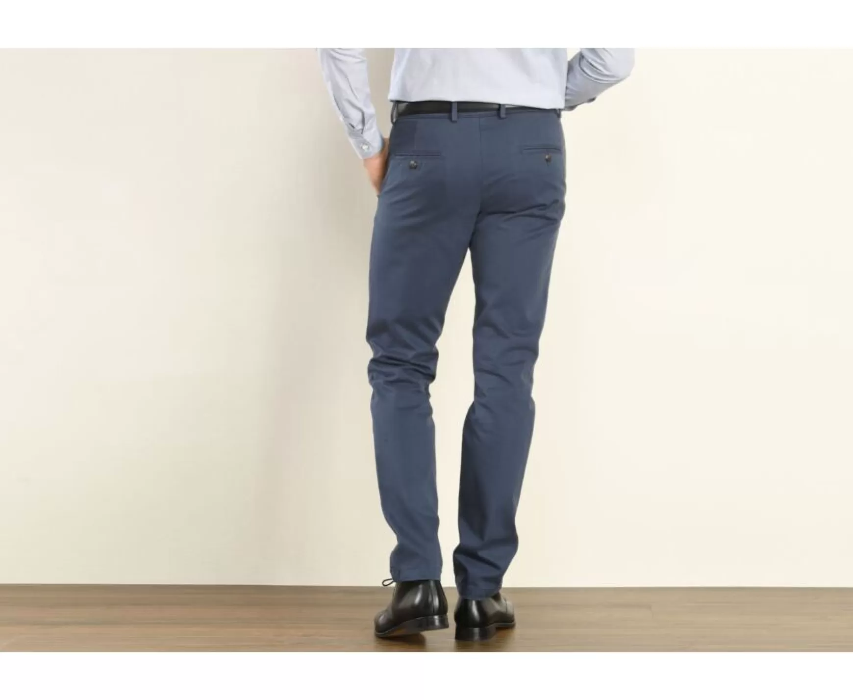 Bexley Adjusted Fit | Chino Trousers For Men Nigel Ii Blue