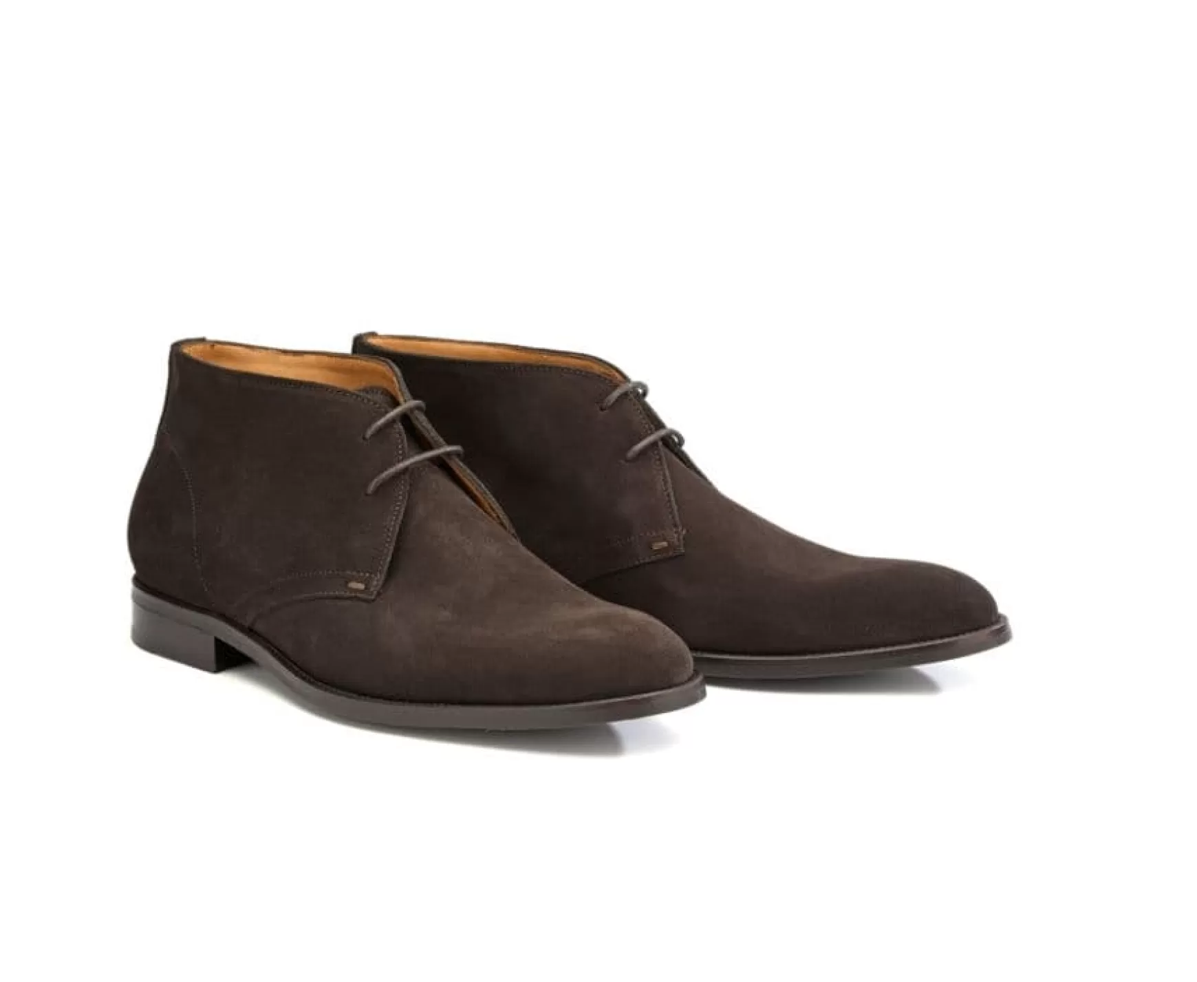 Bexley Comfort Shoes | Chocolate Suede Chukka Boots Wormington Gomme Bitter Chocolate Suede