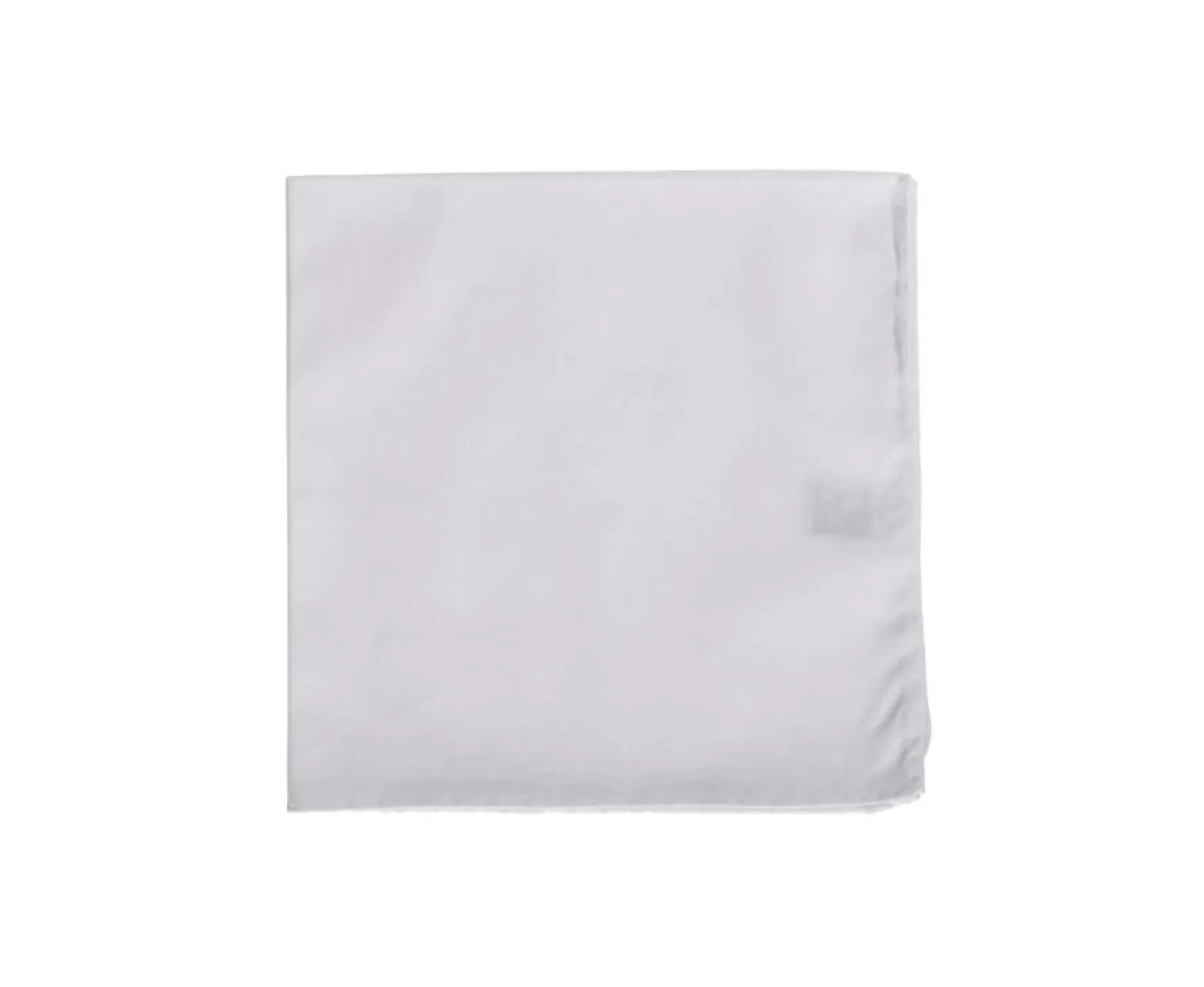 Bexley | Cotton Pocket Square White