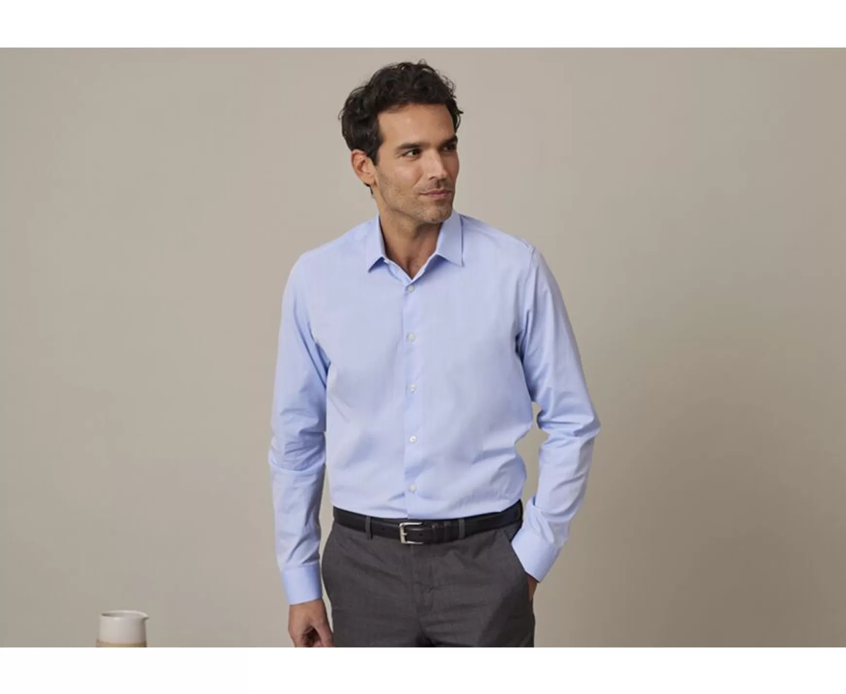 Bexley | Cotton Shirt - Classical Collar Louis Classic Blue