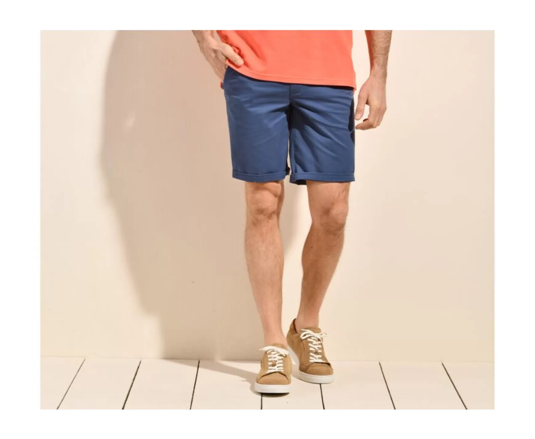 Bexley Chino Shorts | Deep Blue Chino Shorts Barry Pure Blue Ii