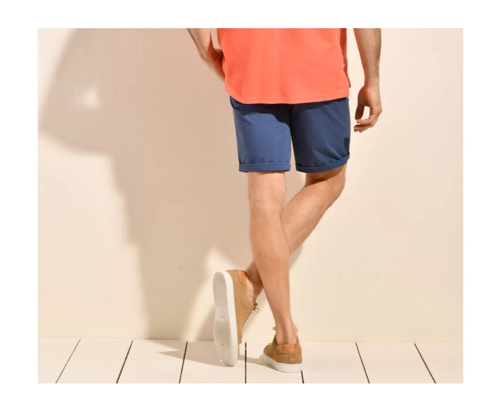 Bexley Chino Shorts | Deep Blue Chino Shorts Barry Pure Blue Ii