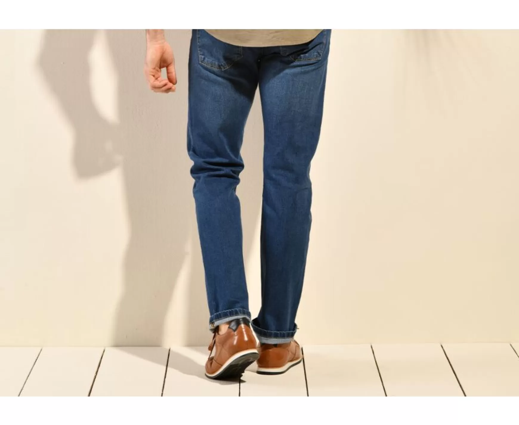 Bexley Standard Fit | Denim Stone Men'S Regular Fit Jeans Chuck Ii Stone Denim