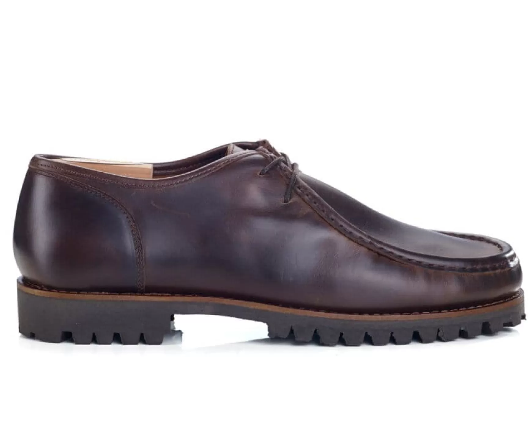 Bexley Comfort Shoes | Derby Shoes - Rubber Outsole Colney Gomme Brown