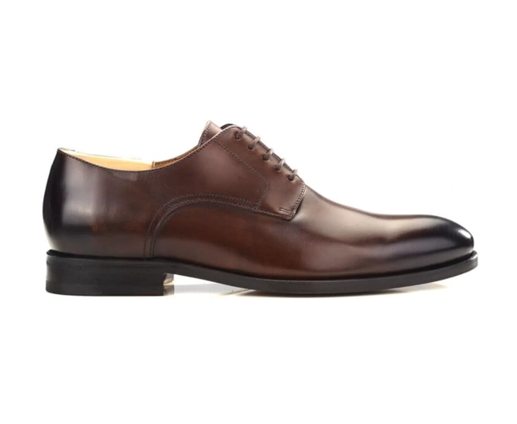 Bexley Comfort Shoes | Derby Shoes Penford Patina Chocolate