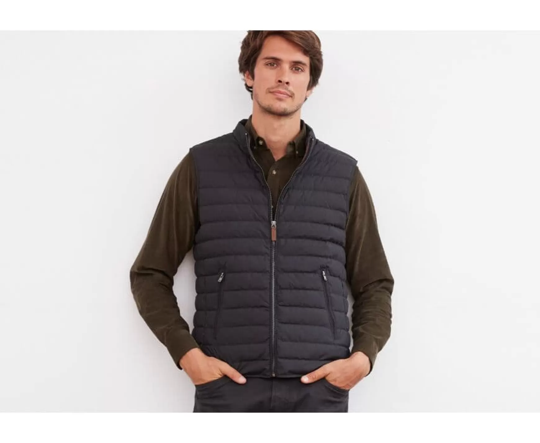 Bexley | Down Gilet Niels Ii Charcoal