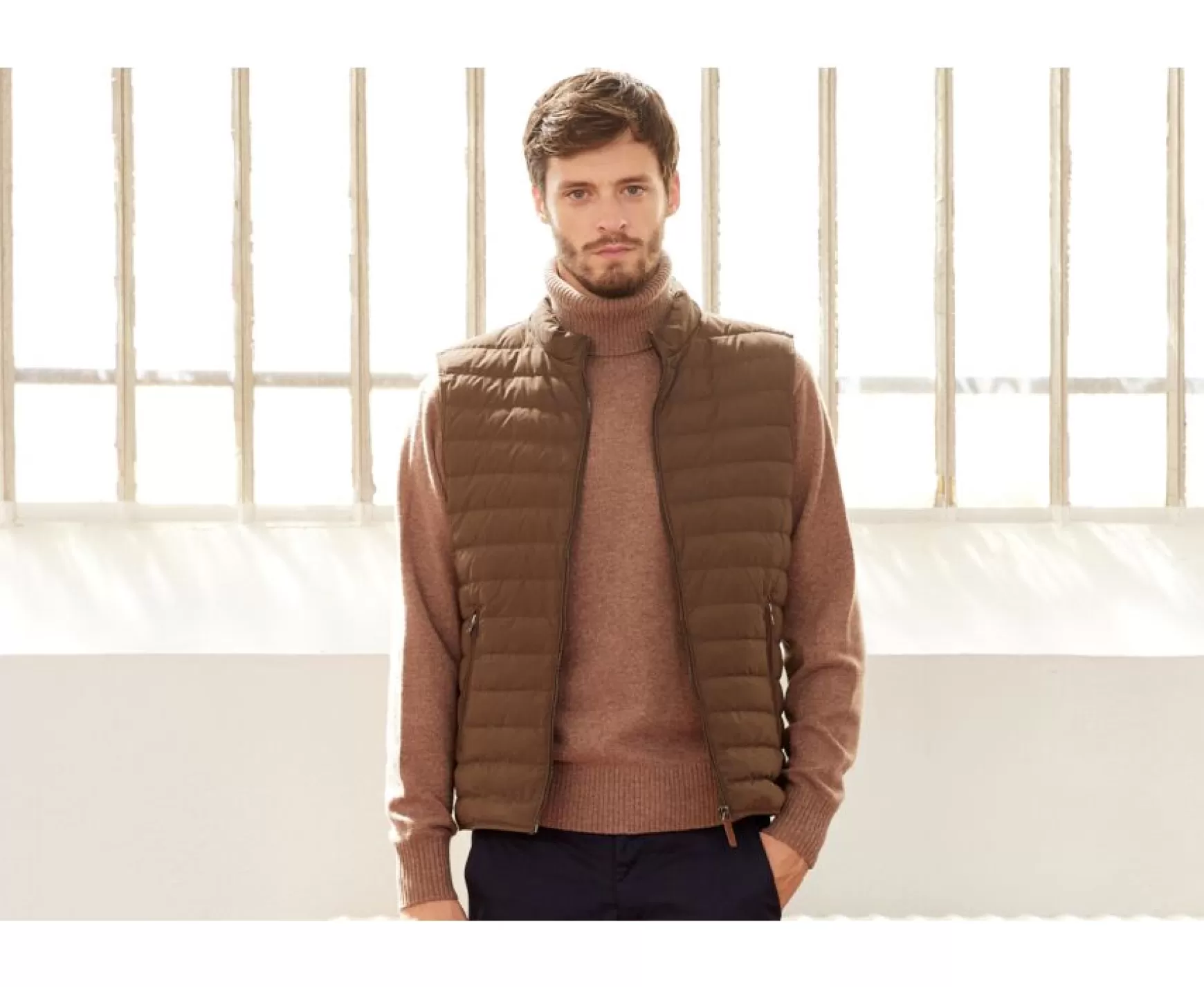 Bexley | Down Gilet Niels Ii Brown