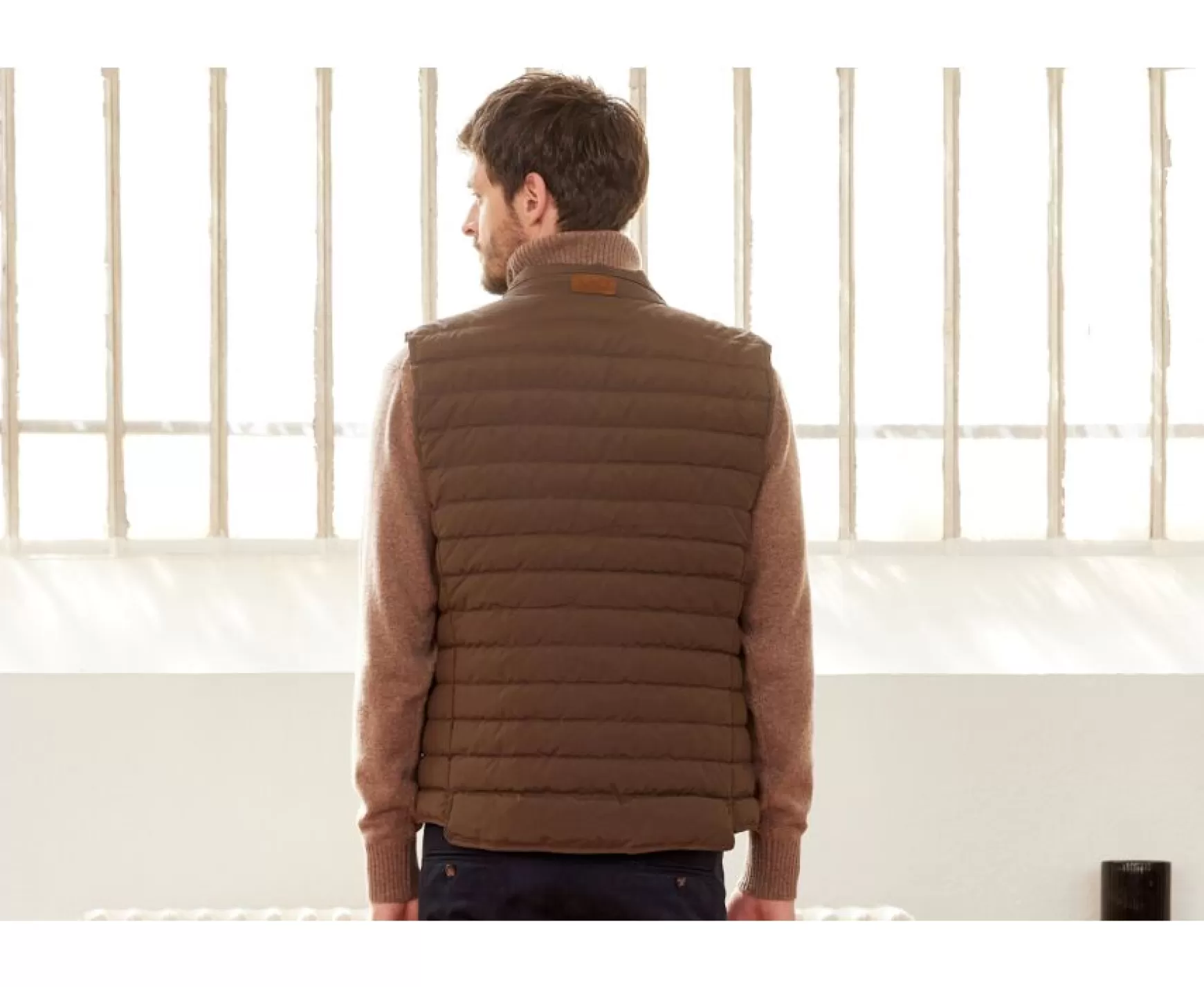 Bexley | Down Gilet Niels Ii Brown