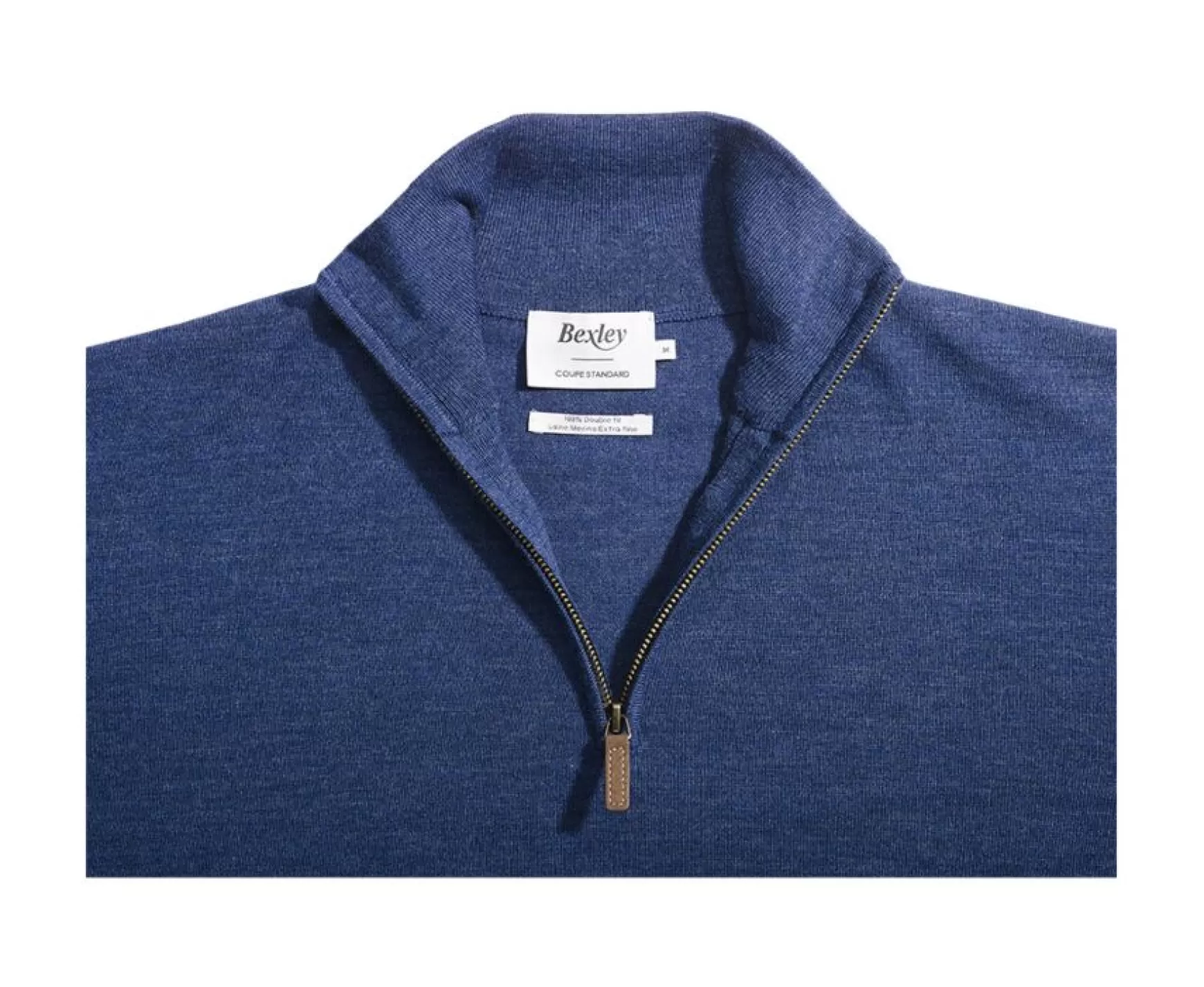 Bexley | Half-Zip Pullover - Vlarinos | Dark Blue Melange