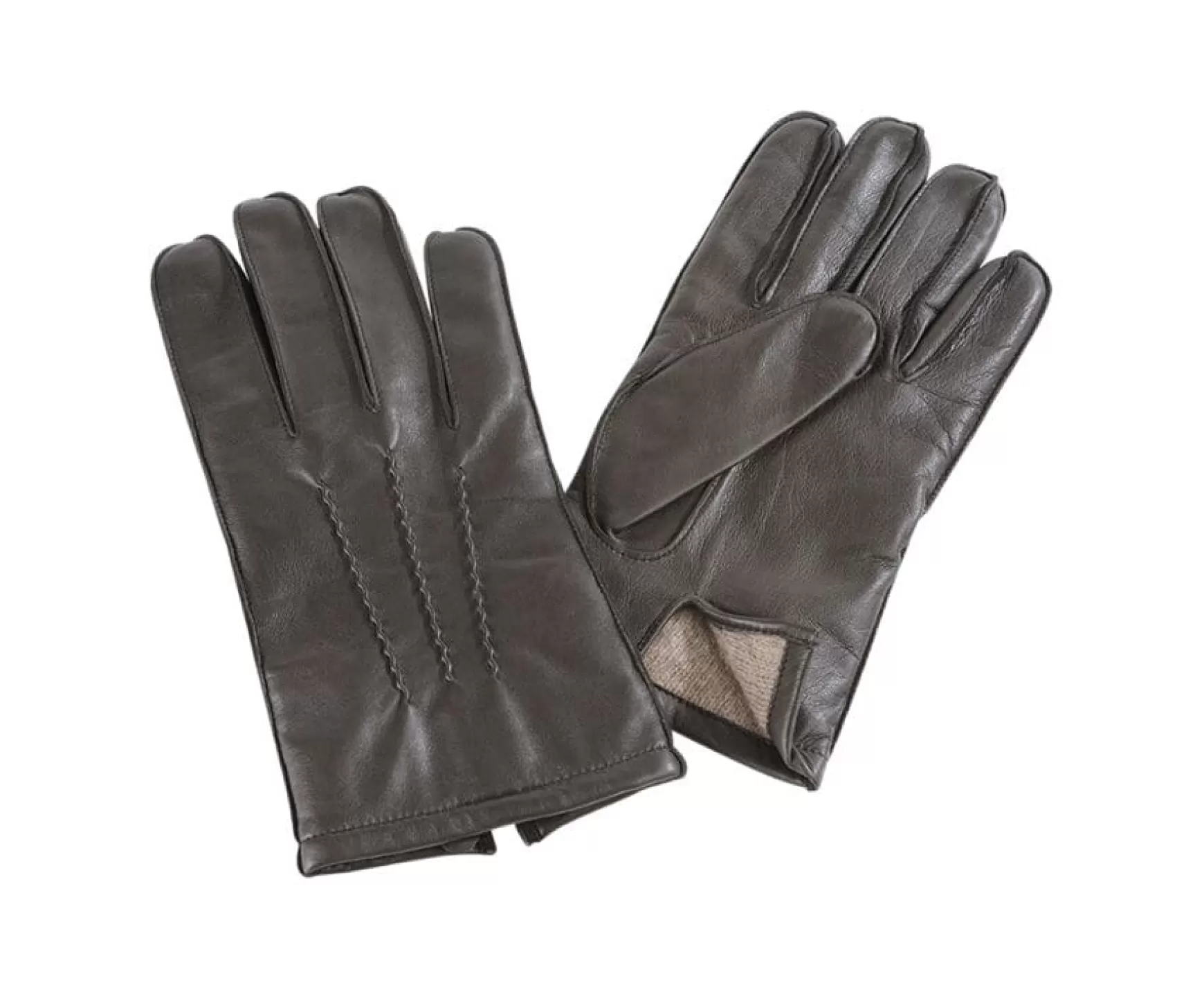 Bexley | Lambskin Men'S Leather Gloves Chocolate