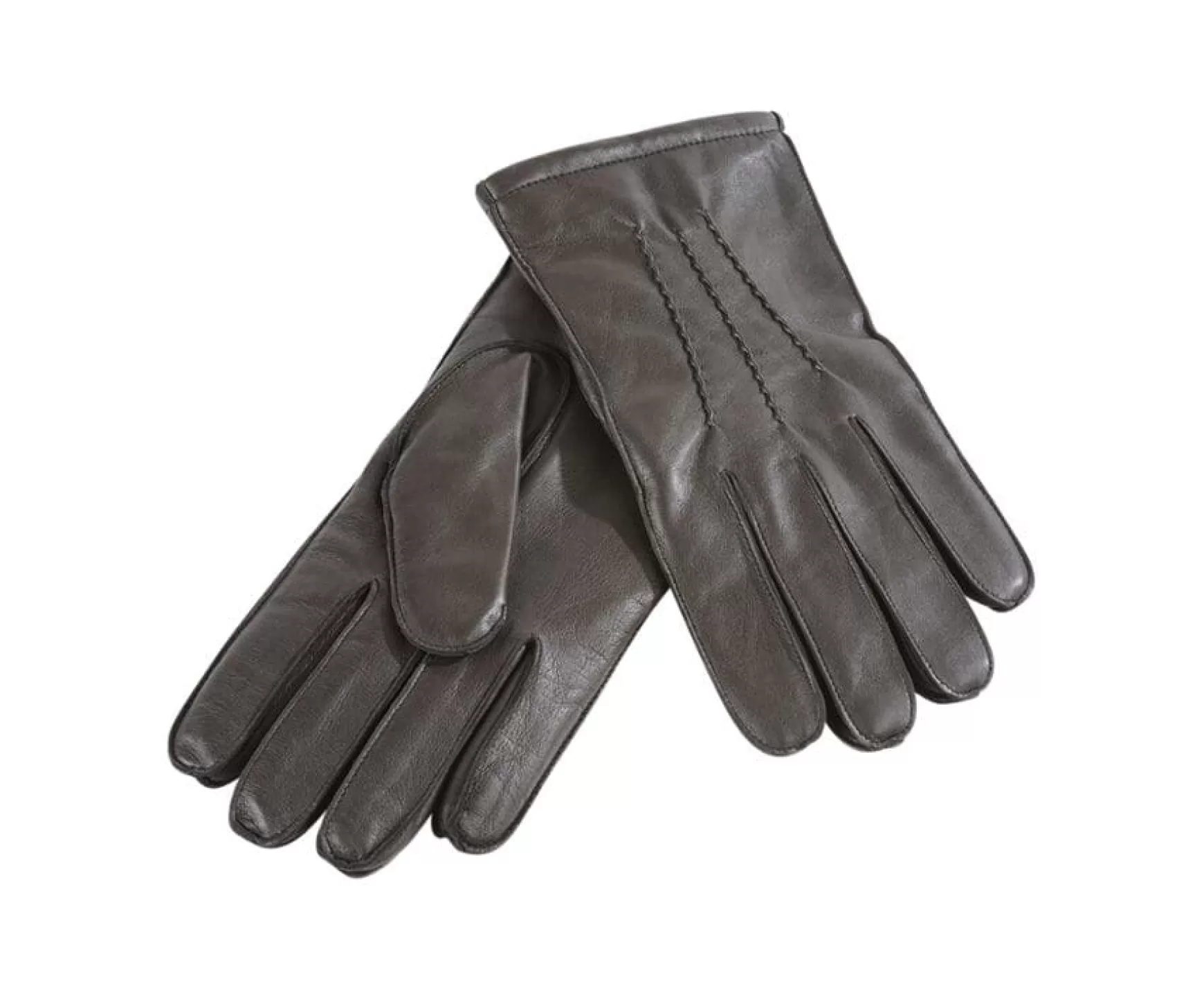 Bexley | Lambskin Men'S Leather Gloves Chocolate