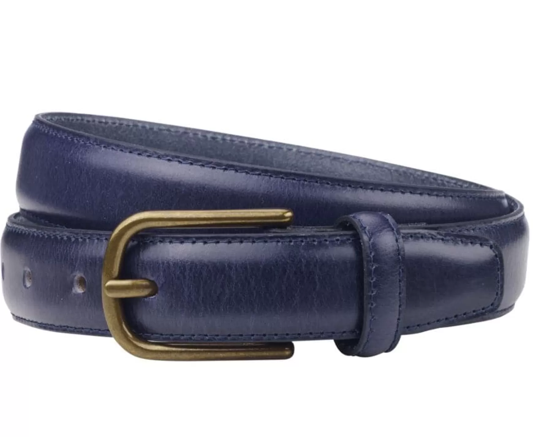 Bexley | Leather Belt For Men Southgate Patina Navy