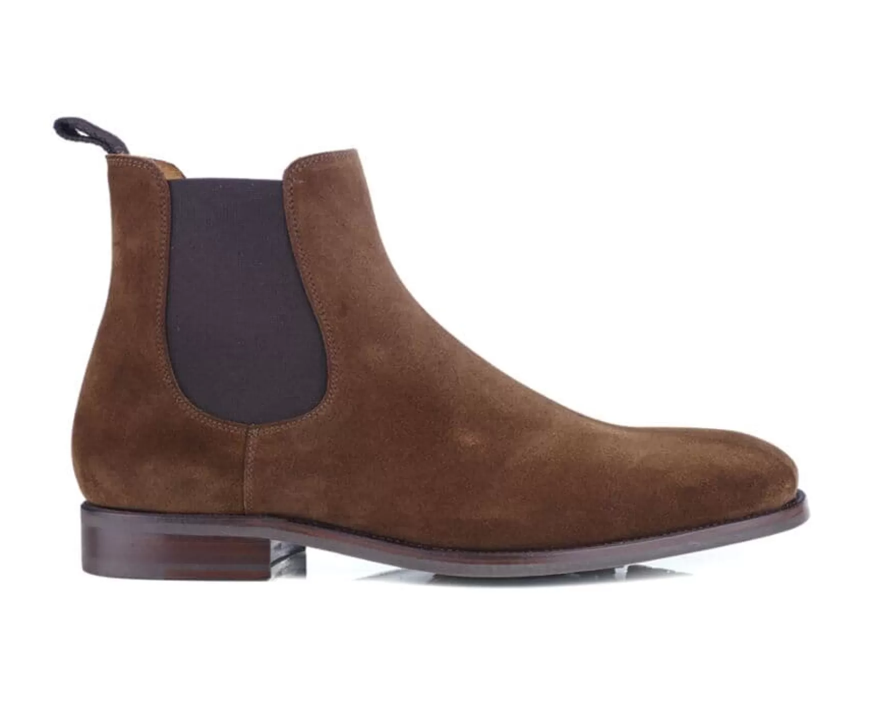 Bexley Comfort Shoes | Leather Chelsea Boots Alderton Gomme Havana Suede