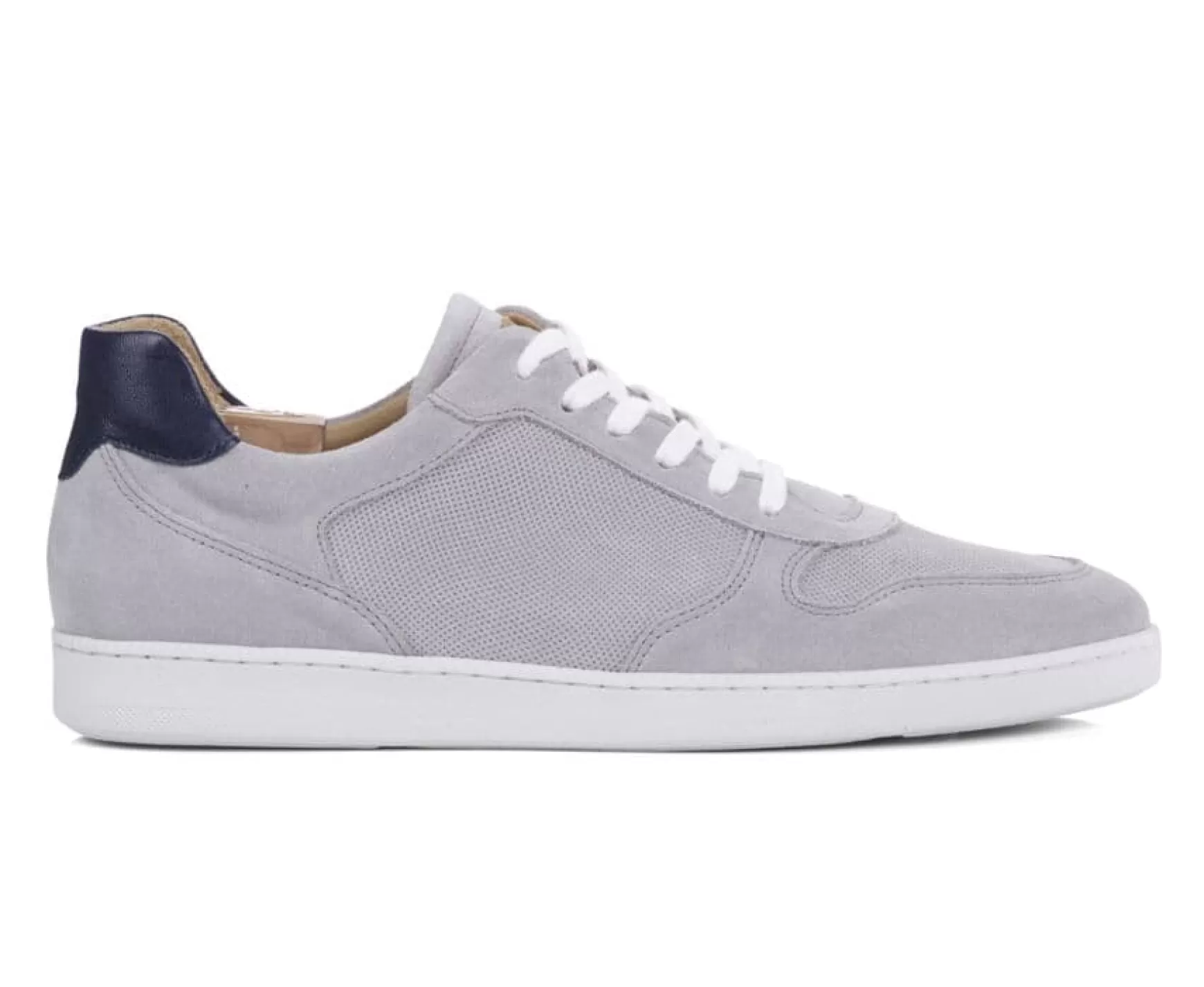 Bexley Trainers & Sneakers | Light Grey Suede Trainers Boronia Light-Grey Suede