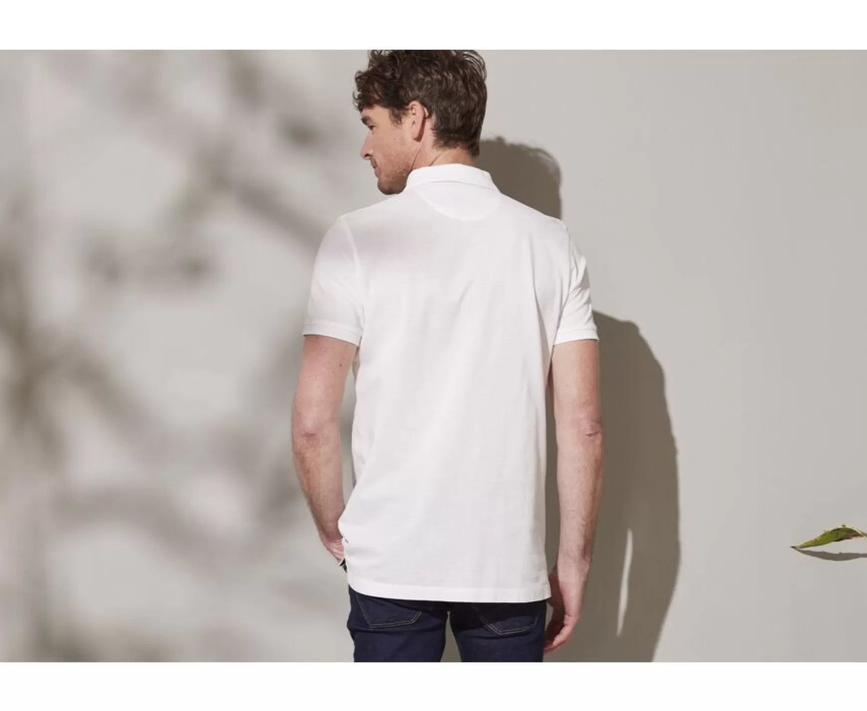 Bexley Adjusted Fit | Light Men'S Polo Shirt Alston White