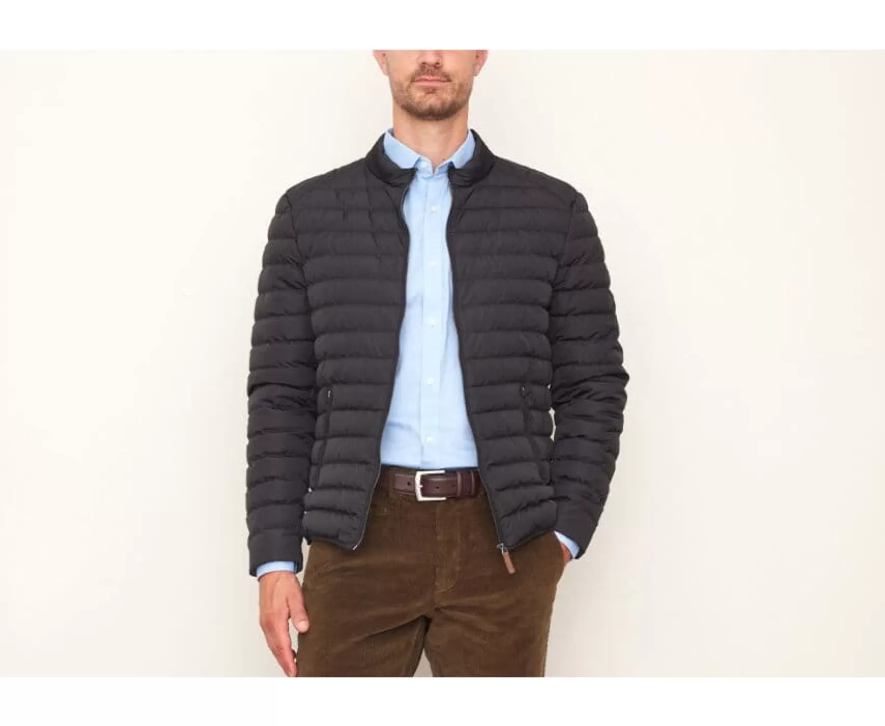 Bexley | Lightweight Puffer Jacket Sven Iii Charcoal