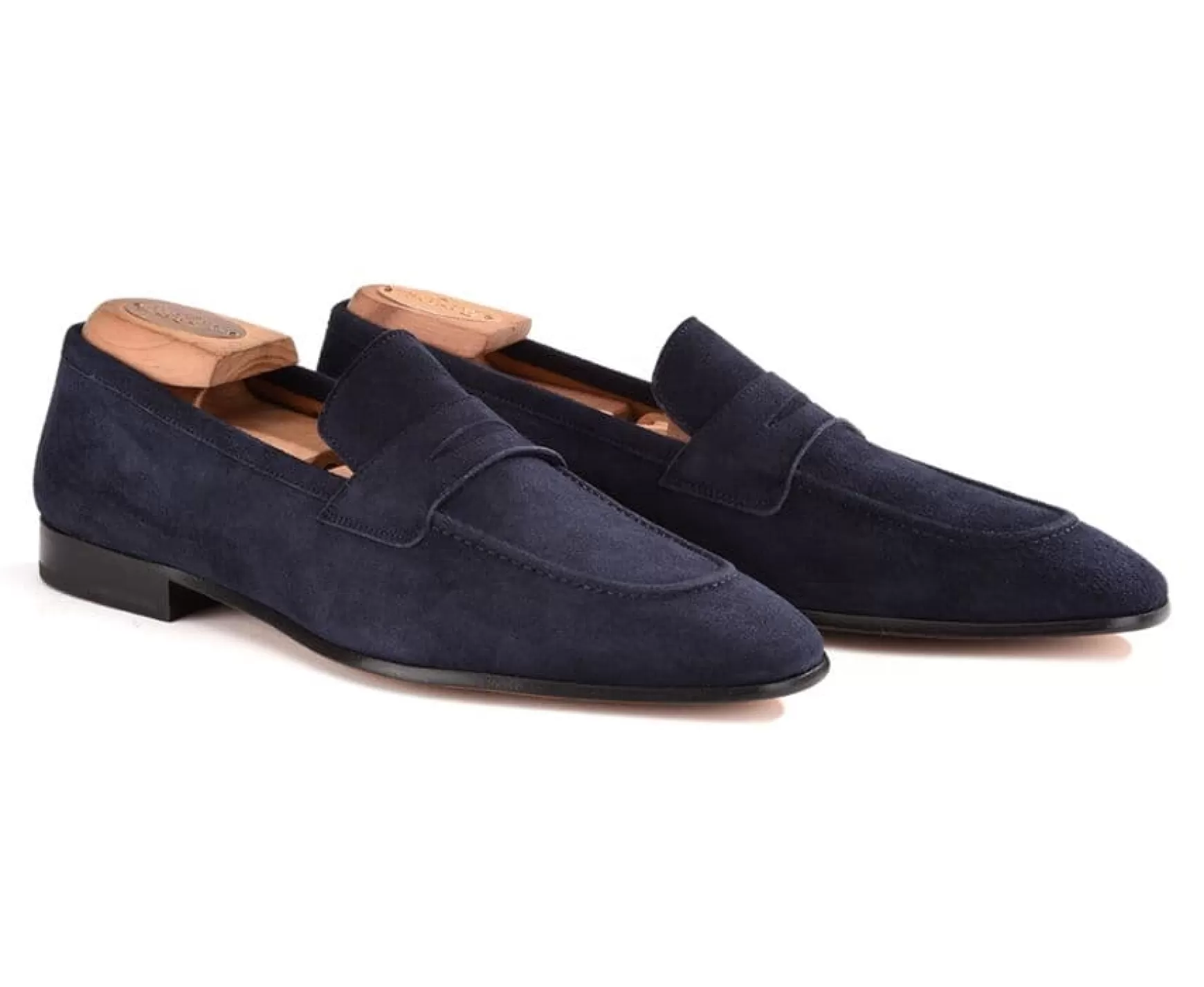 Bexley Comfort Shoes | Loafers Brione Navy Suede