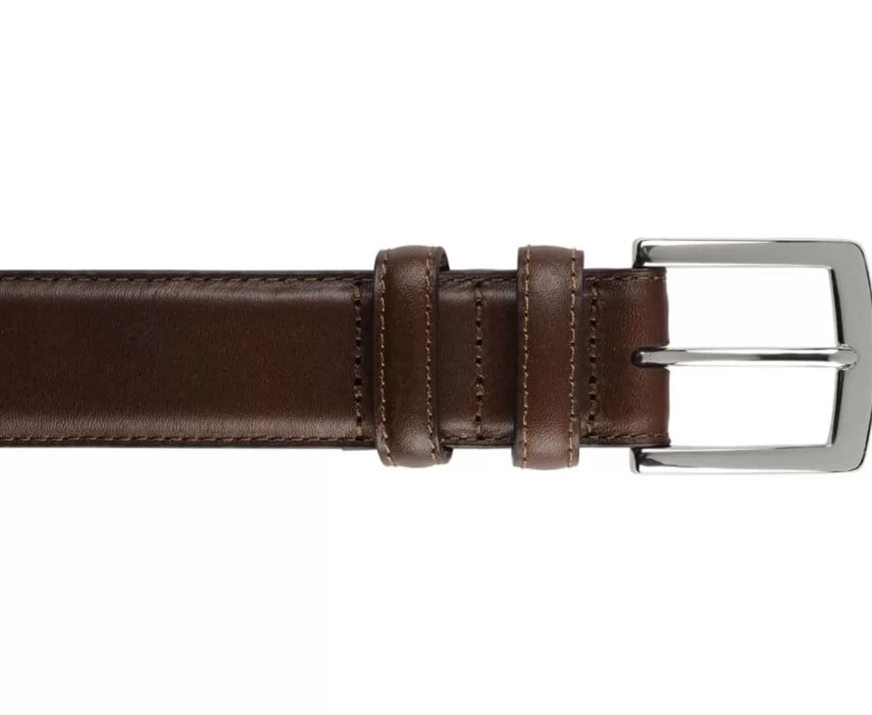 Bexley | Luxury Belt For Men Westgate Silver Chestnut