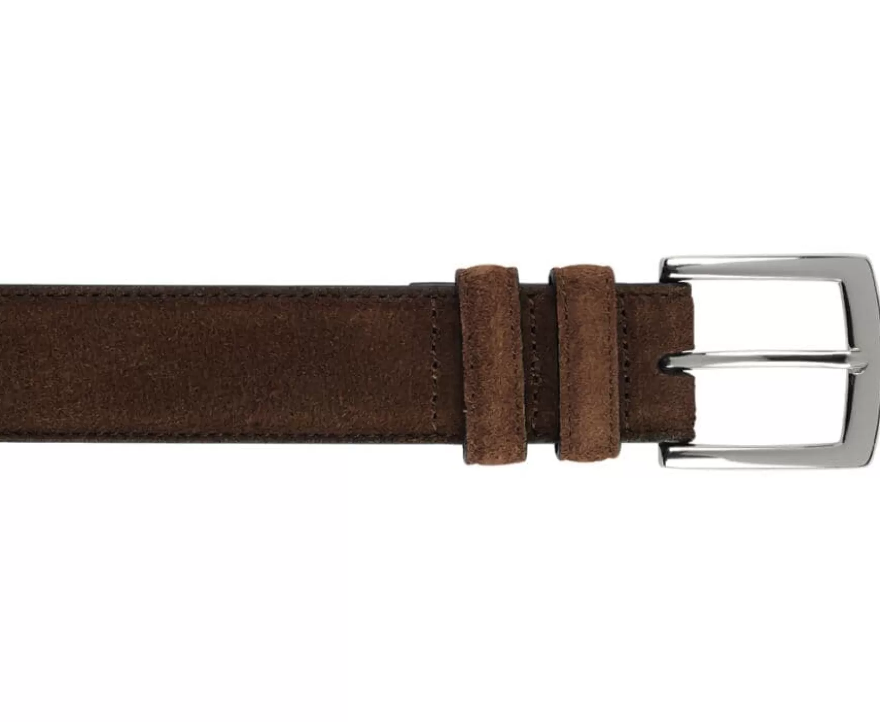 Bexley | Luxury Belt For Men Westgate Silver Havana Suede