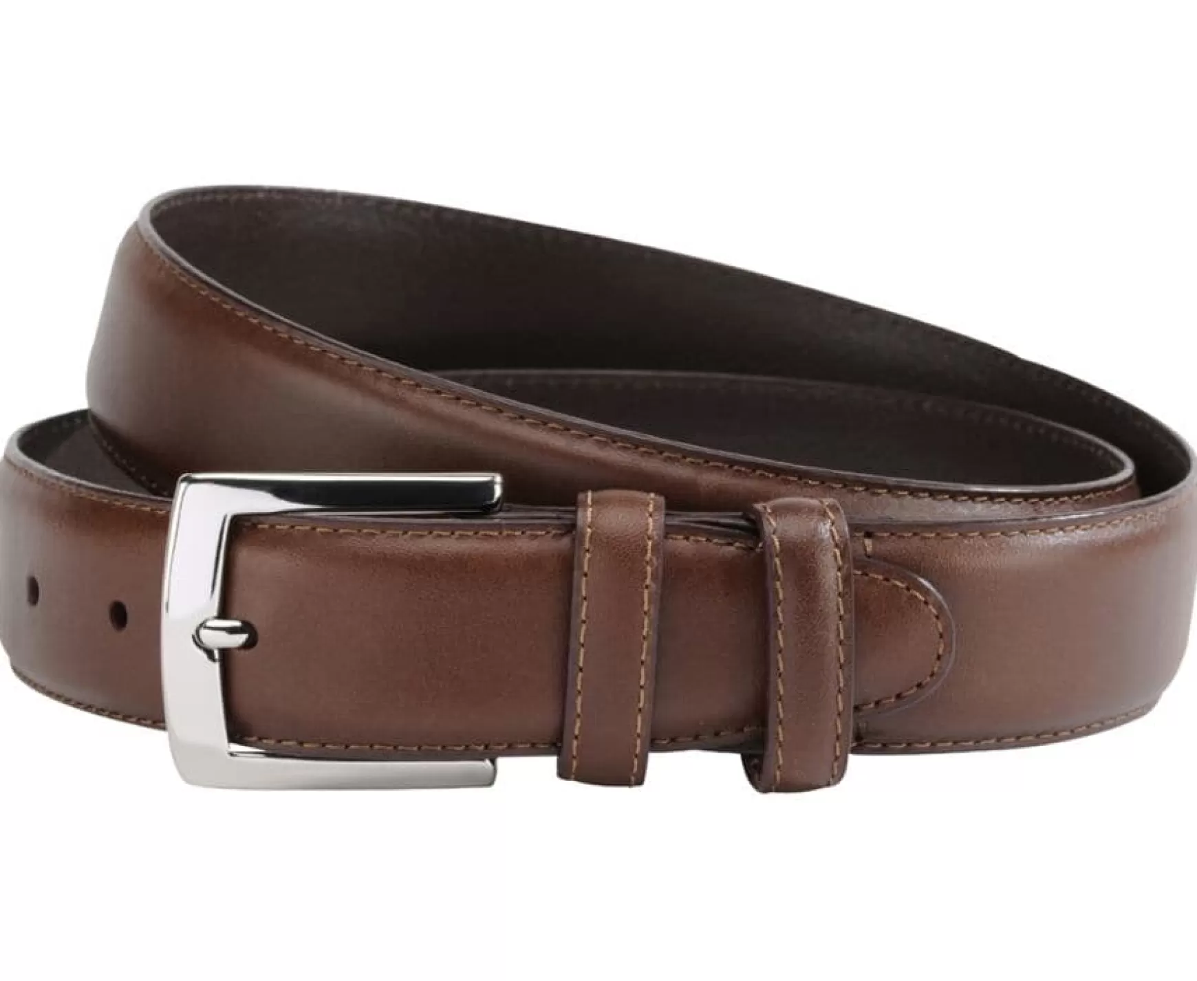 Bexley | Luxury Belt For Men Westgate Silver Chestnut