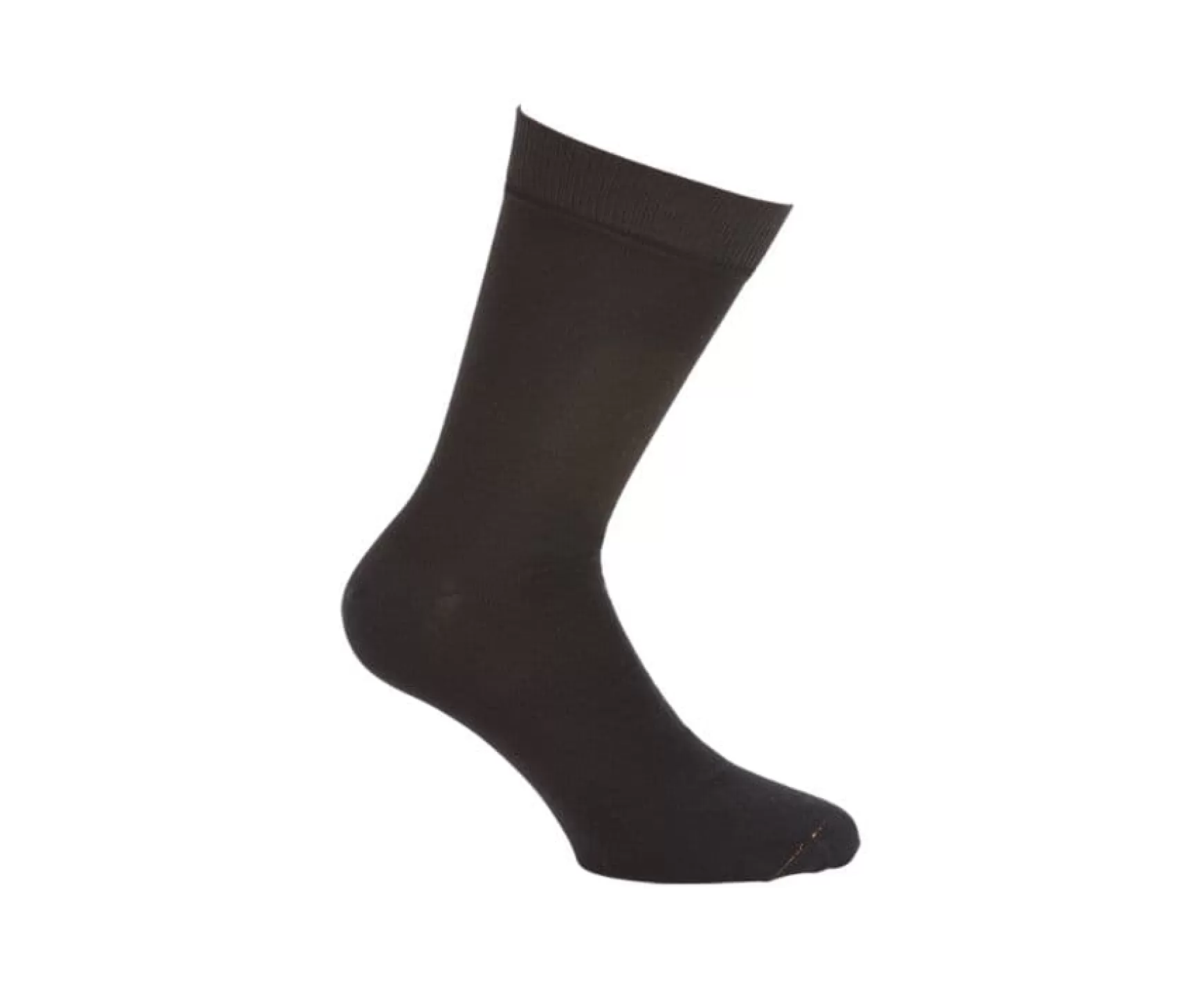 Bexley | Men'S Black Thin Cotton Socks Blackblack With Black Waistband