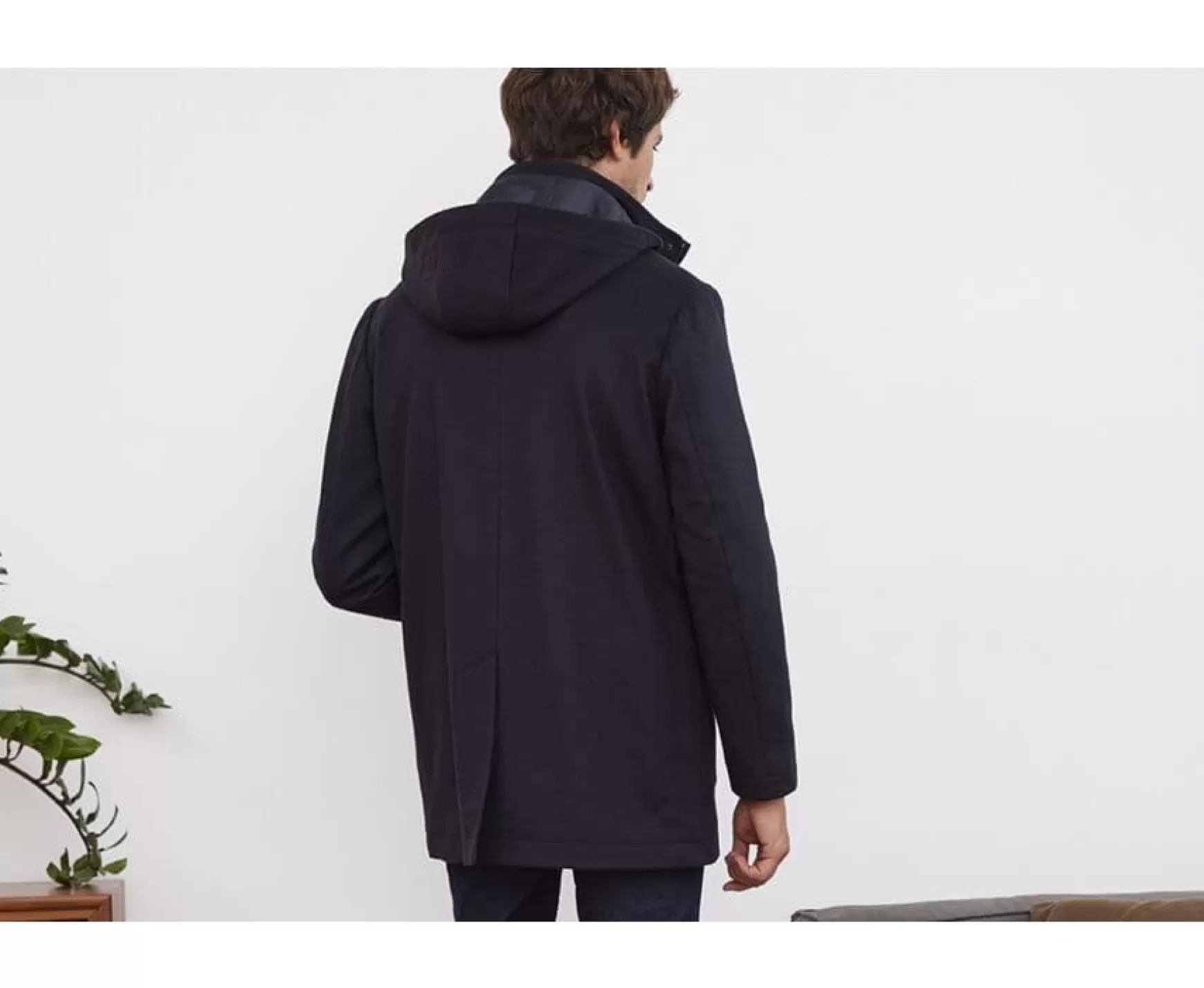 Bexley | Men'S Cashmere Wool Coat Grellan Navy