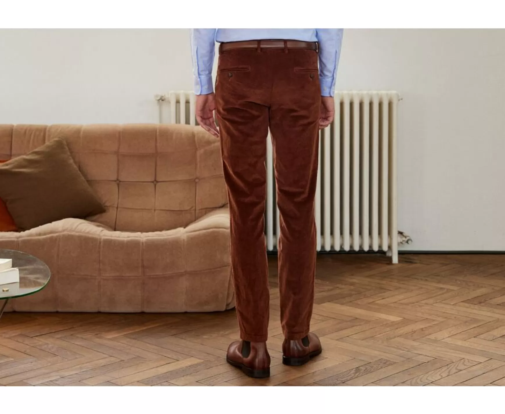 Bexley Adjusted Fit | Men'S Chinos - Norman | Caramel Fonce