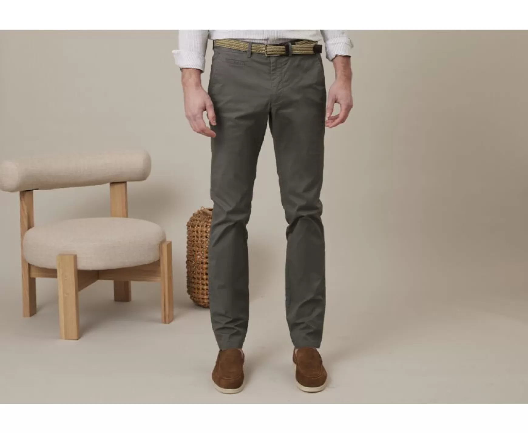 Bexley Adjusted Fit | Men'S Chinos Kallen Dark Green