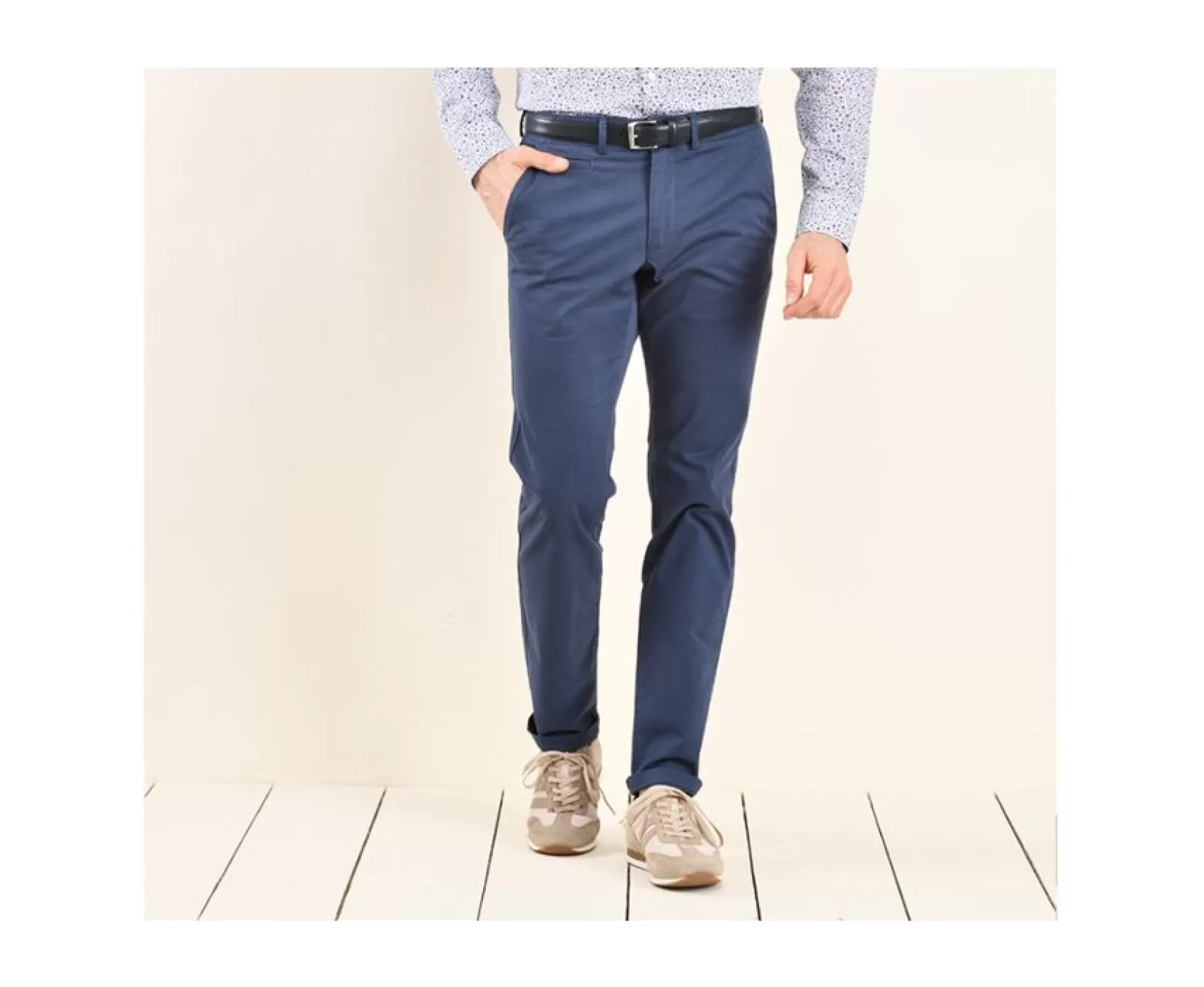 Bexley Adjusted Fit | Men'S Chinos Kyrk Navy Denim